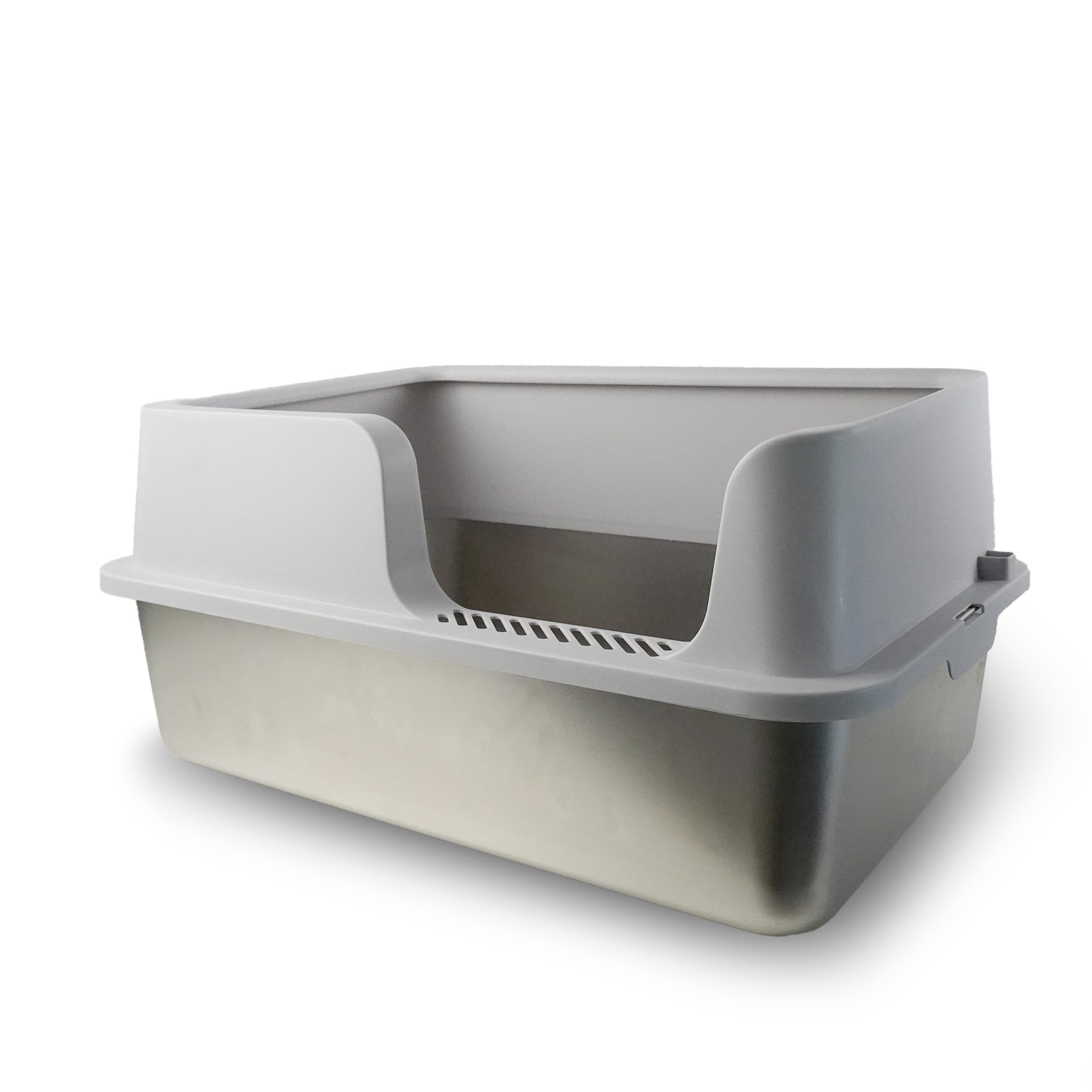 Lettiera per gatti in acciaio inossidabile Ligo con sconto Amazon: robustezza, facile da pulire e prezzo top