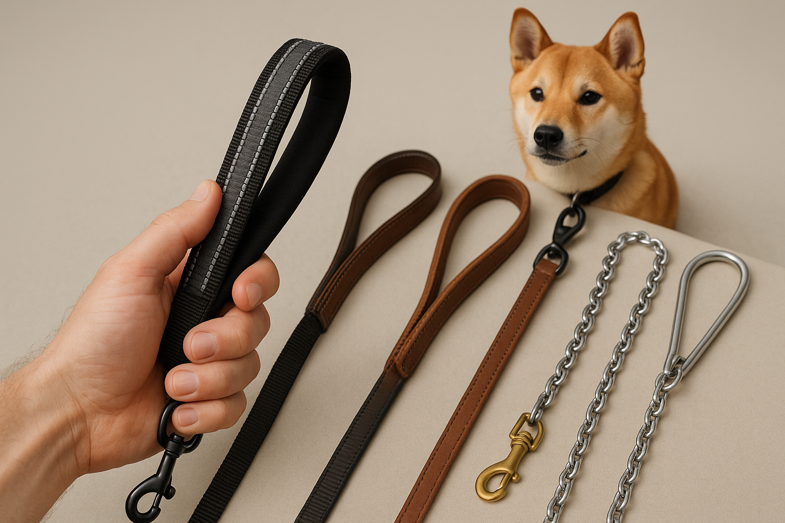 Come scegliere il guinzaglio ideale per il tuo cane: materiali, modelli e consigli