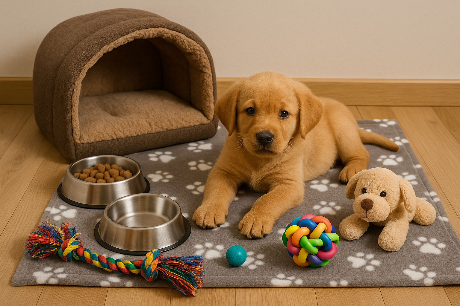 Come prepararsi all’arrivo di un cucciolo: lista delle cose indispensabili