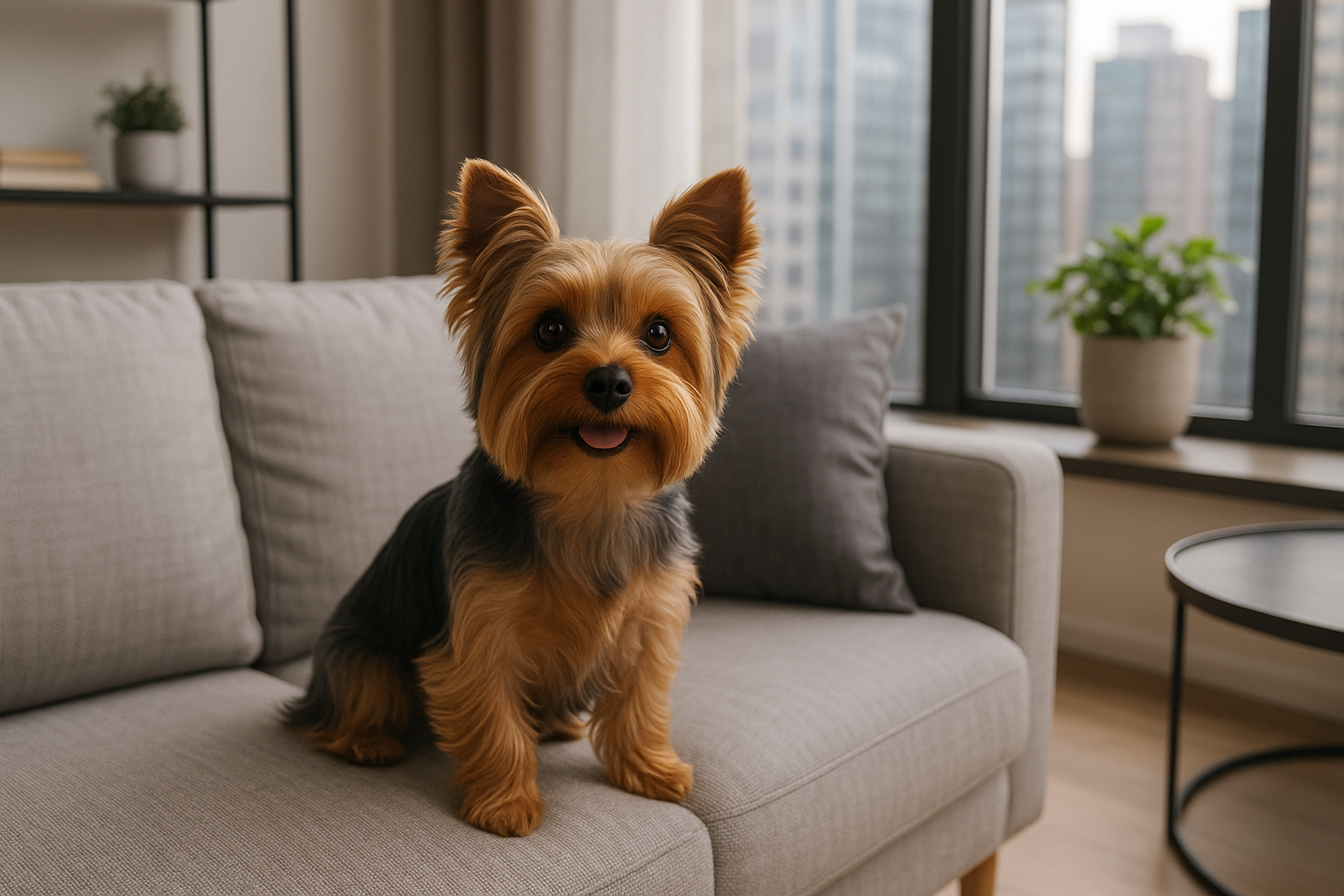 Yorkshire terrier: temperamento, toelettatura e consigli per la vita in città