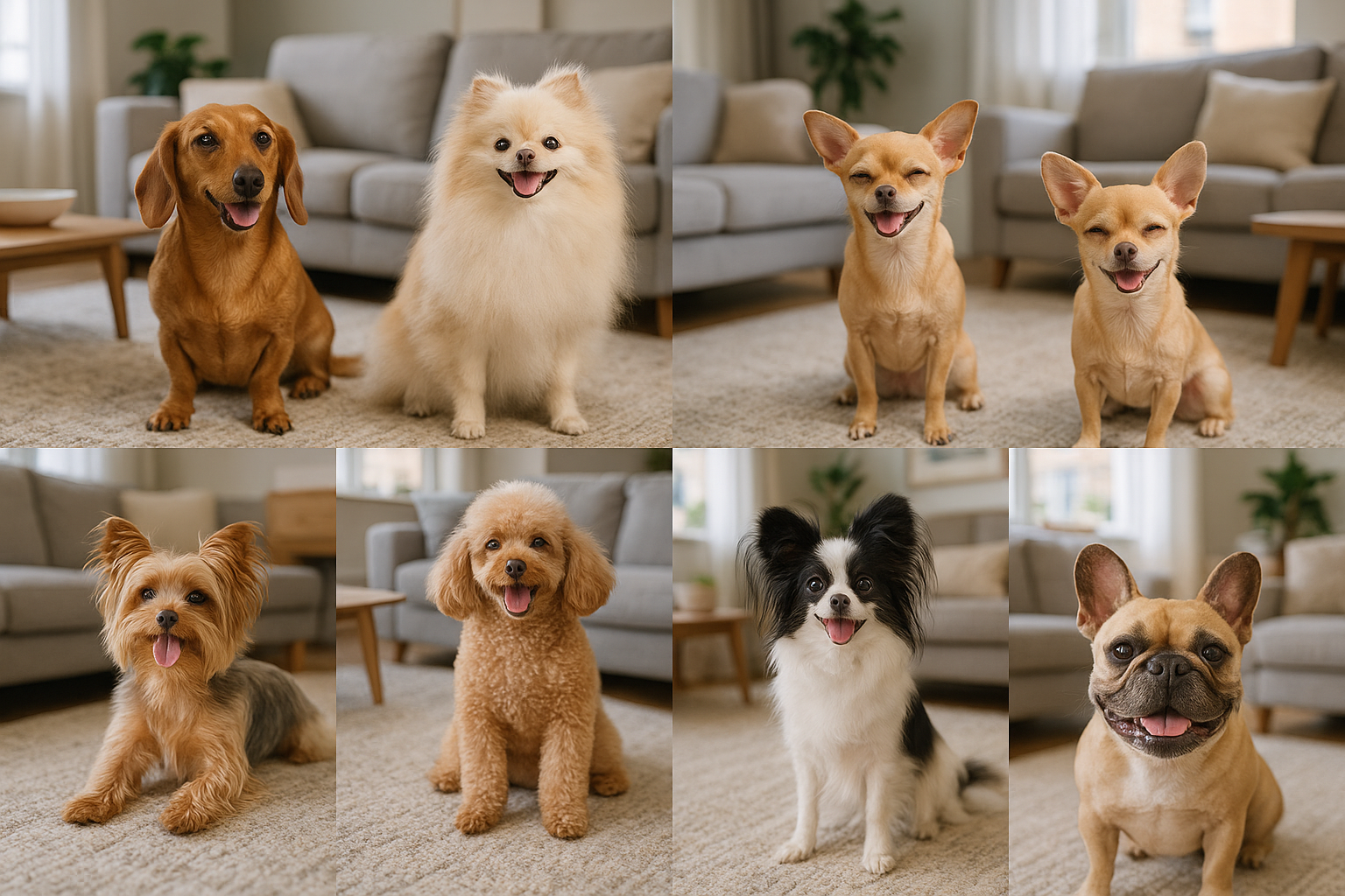 Cani di piccola taglia: le 7 razze più adatte alla vita in appartamento