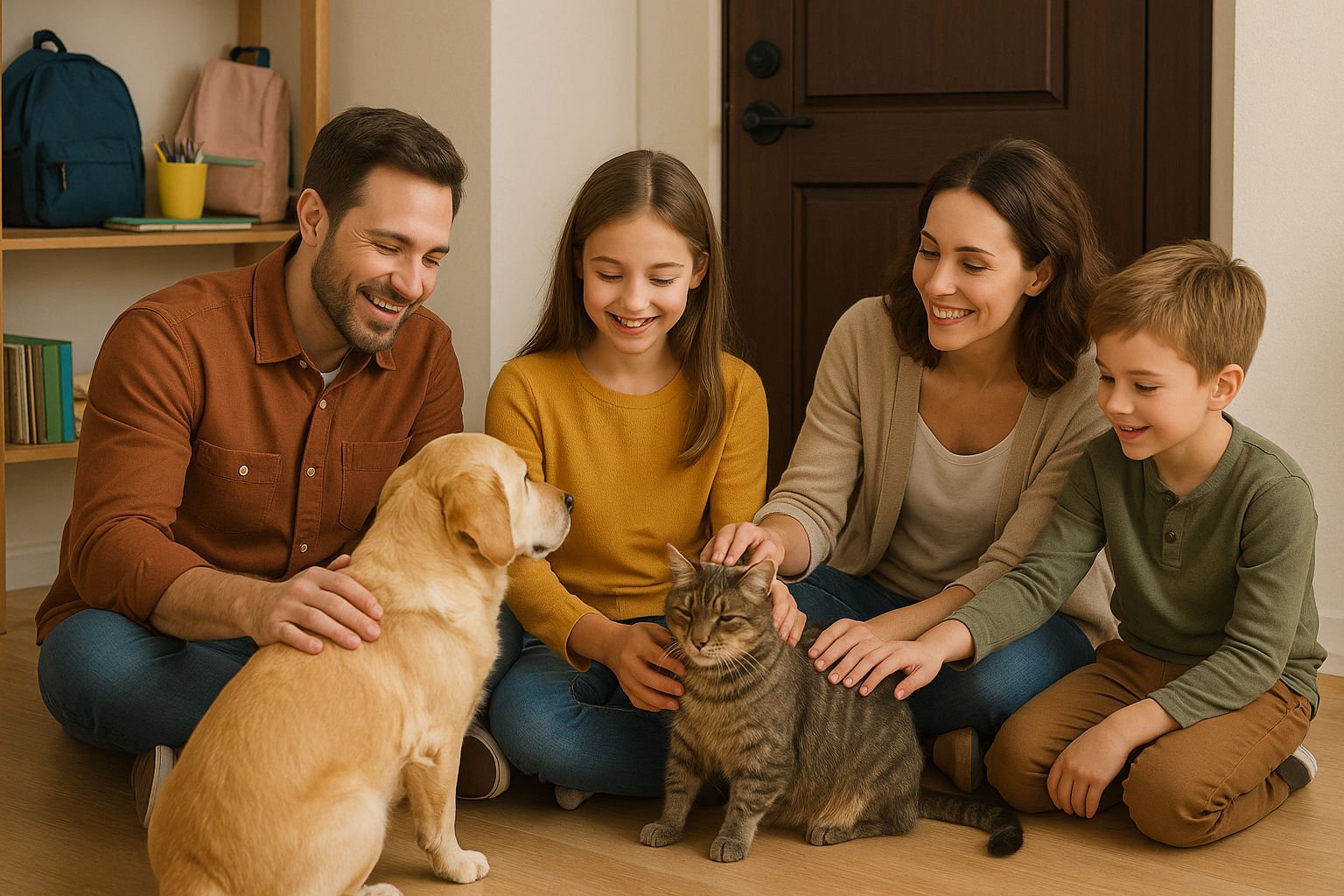 Cani e gatti e il problema del rientro a scuola: come ridurre stress, ansia da separazione e cambi di routine