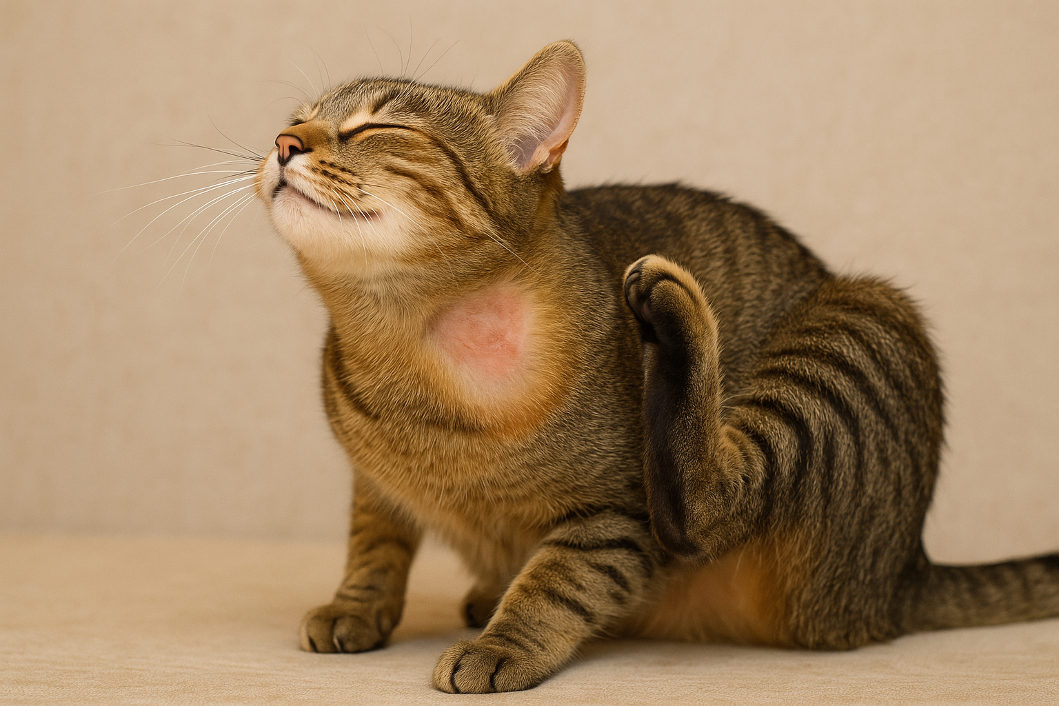 Come riconoscere la dermatite nel gatto: sintomi, cause e rimedi naturali