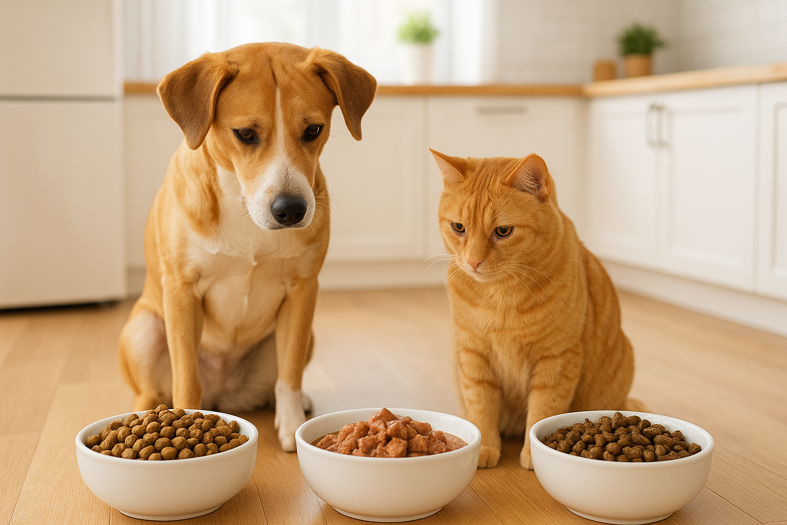 Mangimi umidi, secchi o grain free: come scegliere il cibo migliore per cani e gatti