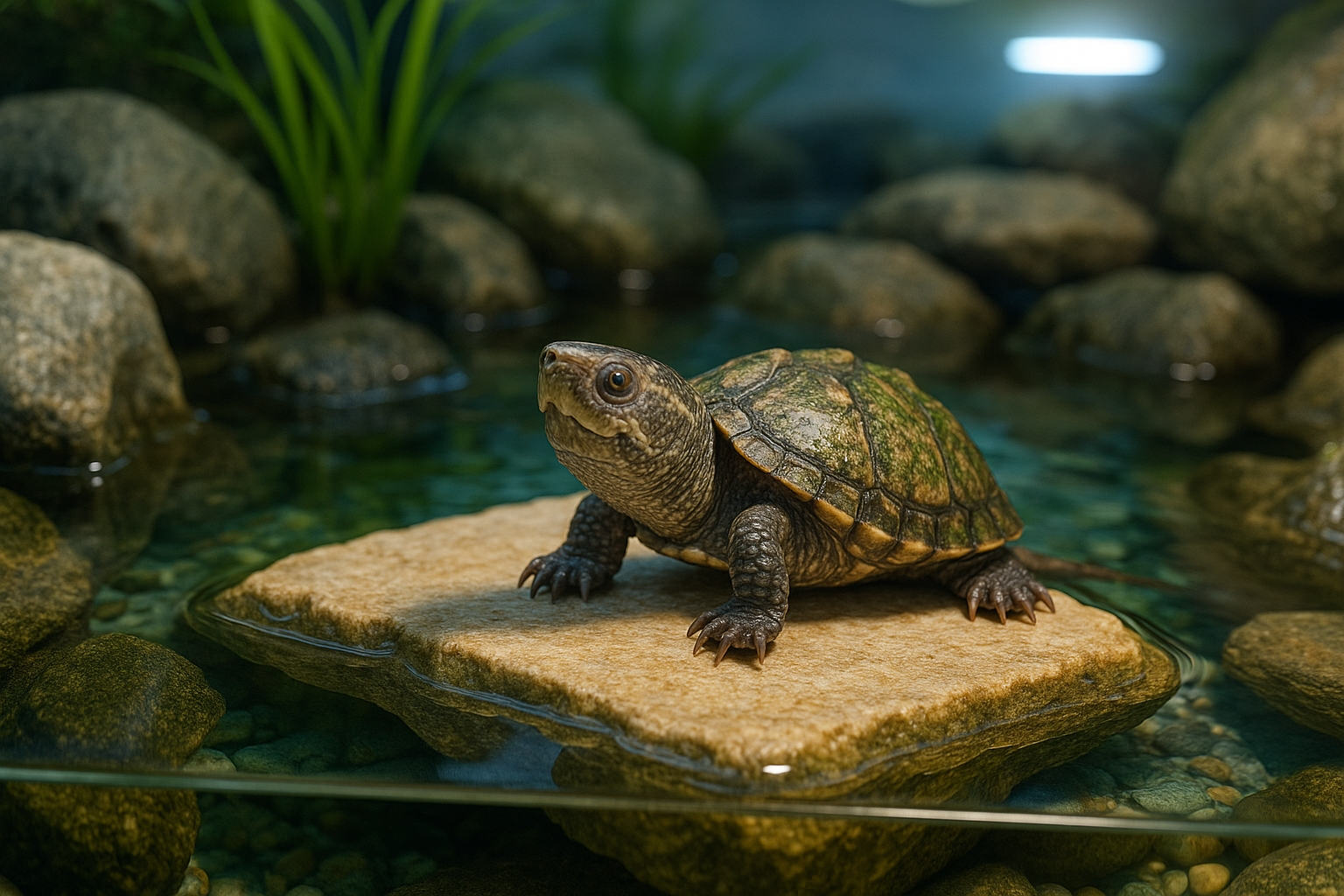 Tartaruga muschiata: guida per neofiti, gestione dell’acquaterrario e consigli su dieta e salute