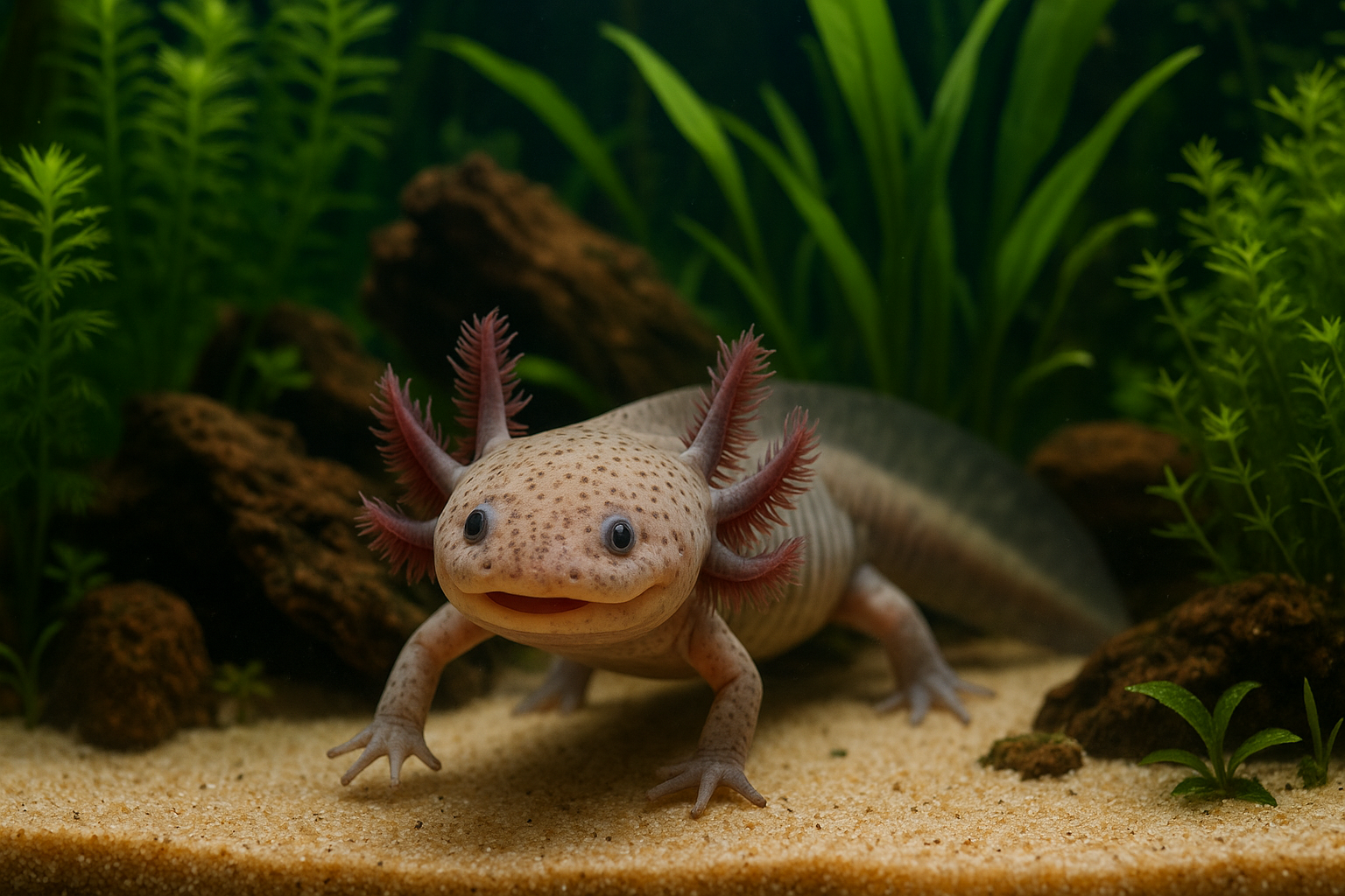 Axolotl domestico: guida passo-passo alla gestione di un pet insolito