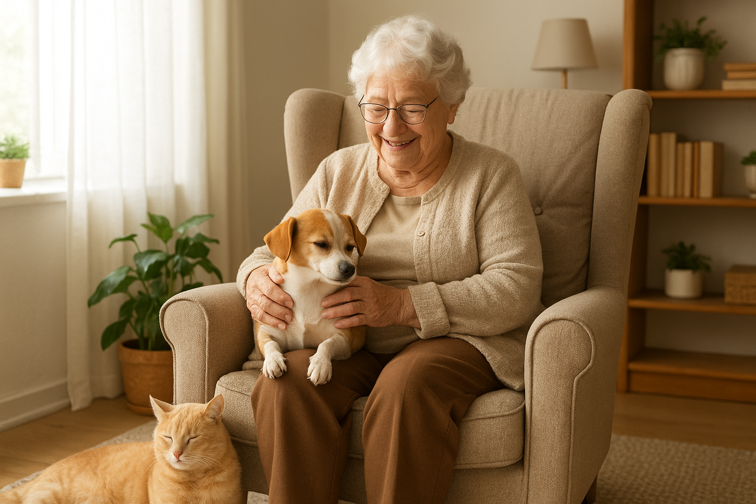 Animali domestici e anziani: perché fanno bene, specie consigliate e come facilitare la convivenza