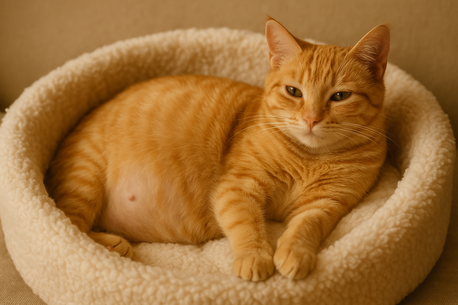 Gatta incinta: segni, cura, alimentazione e cosa fare durante la gravidanza