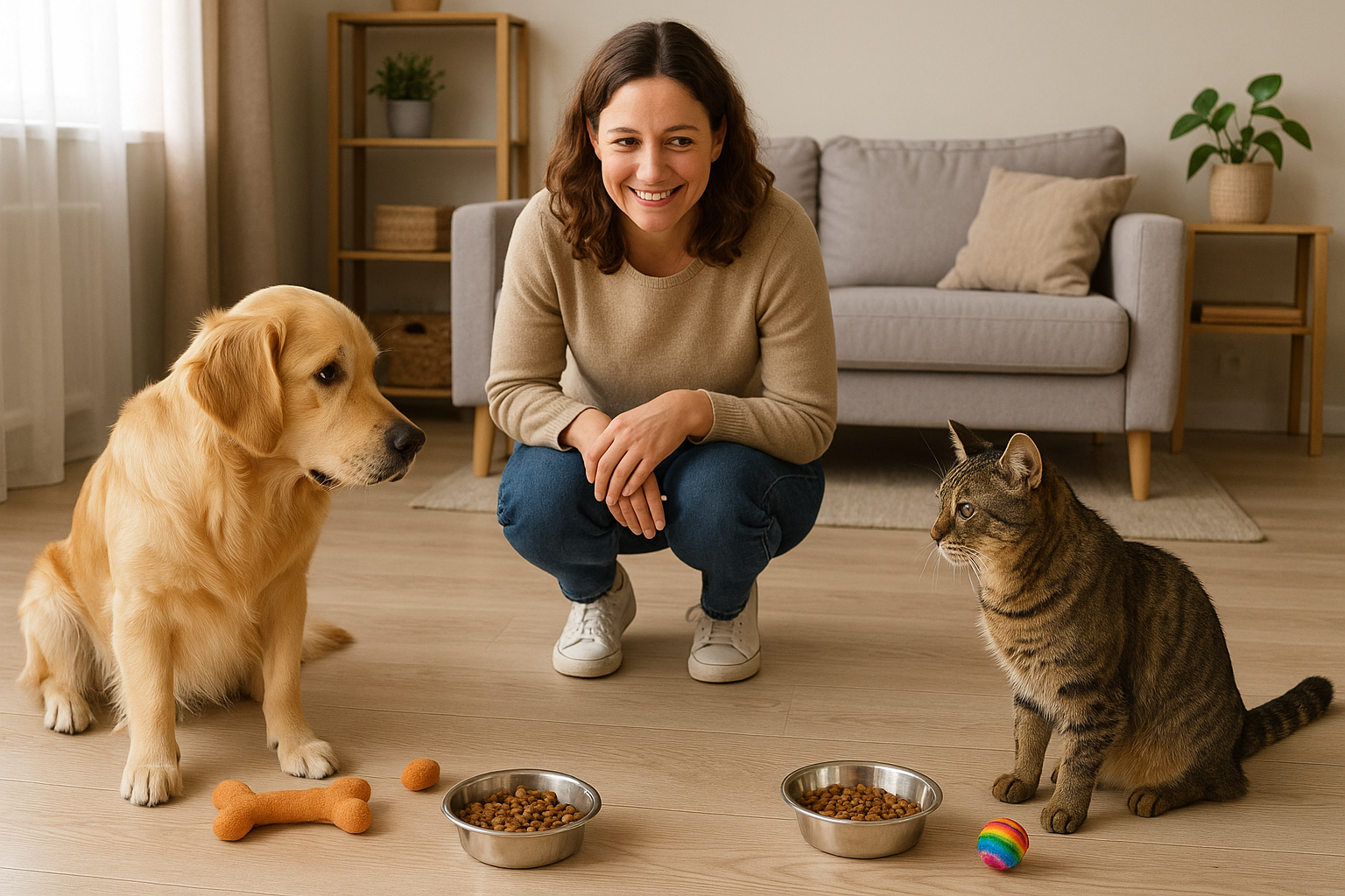 Come presentare un nuovo animale domestico agli altri pet di casa senza stress