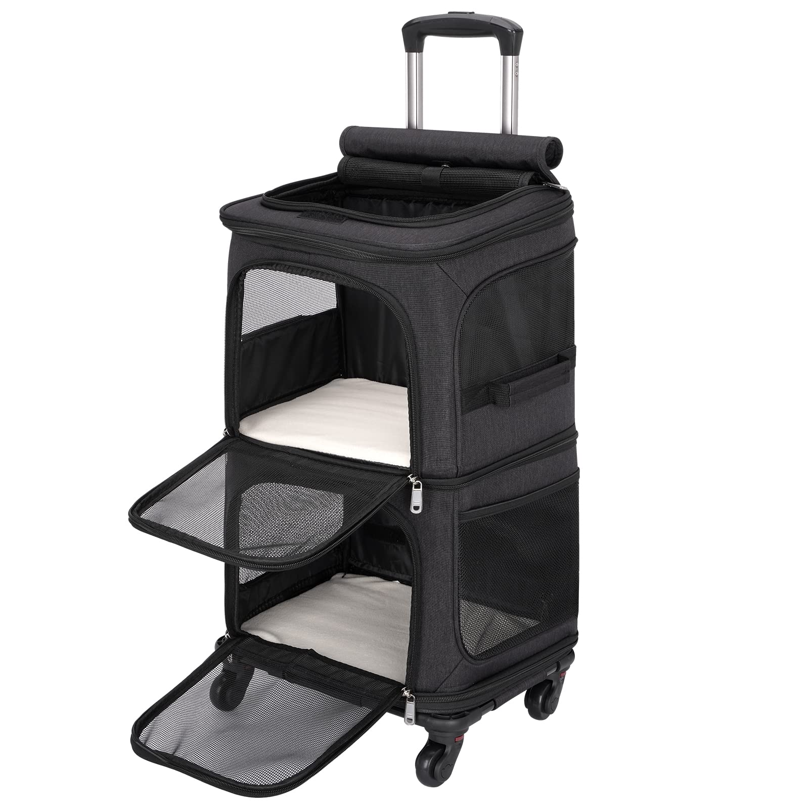 FASRIOU doppio zaino per gatti e cani piccoli in offerta Amazon: viaggio pratico con il 30% di sconto