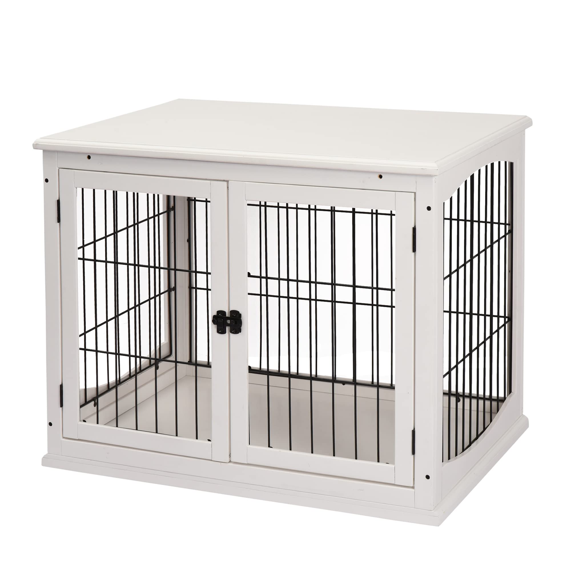 PawHut casetta per cani da interno in offerta Amazon: design sicuro e pratico con doppia porta in saldo -33%