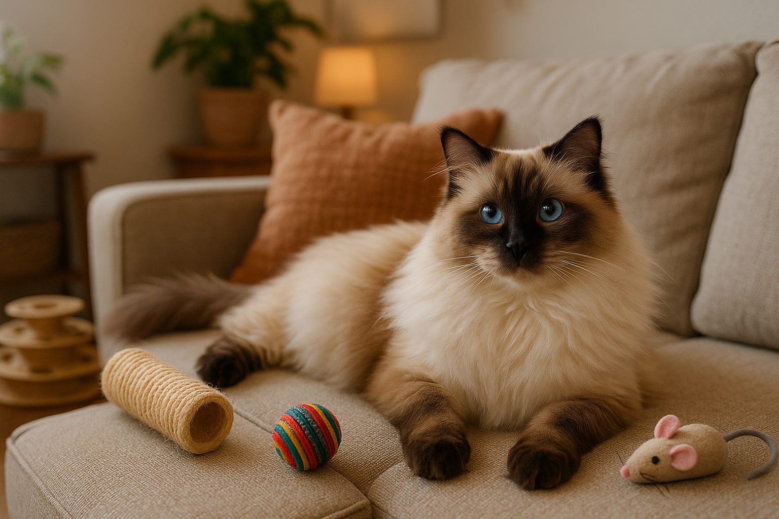 Gatto ragamuffin: personalità, differenze con ragdoll e gestione quotidiana