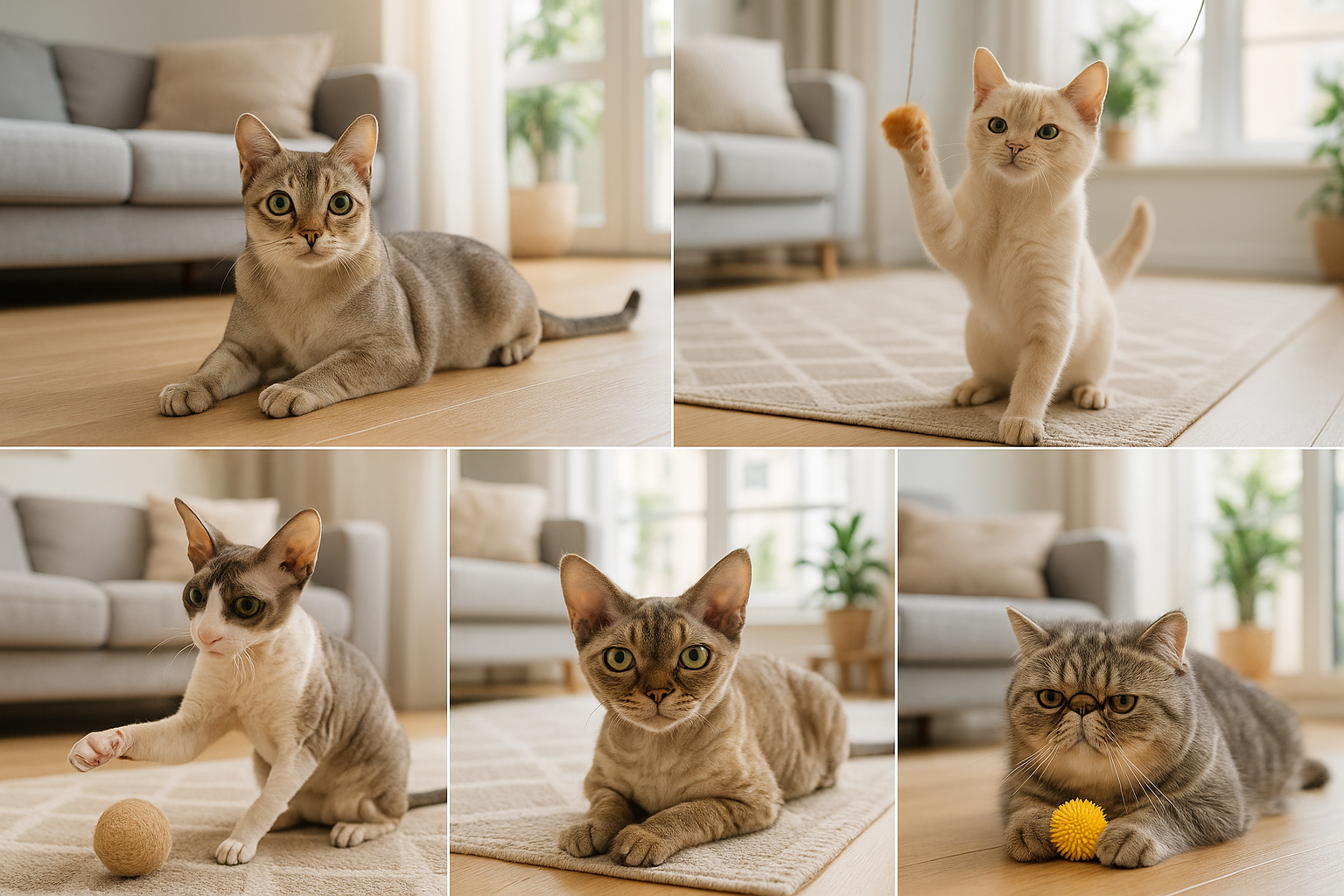 Orientarsi tra le razze di gatti piccoli: le migliori per la vita in appartamento