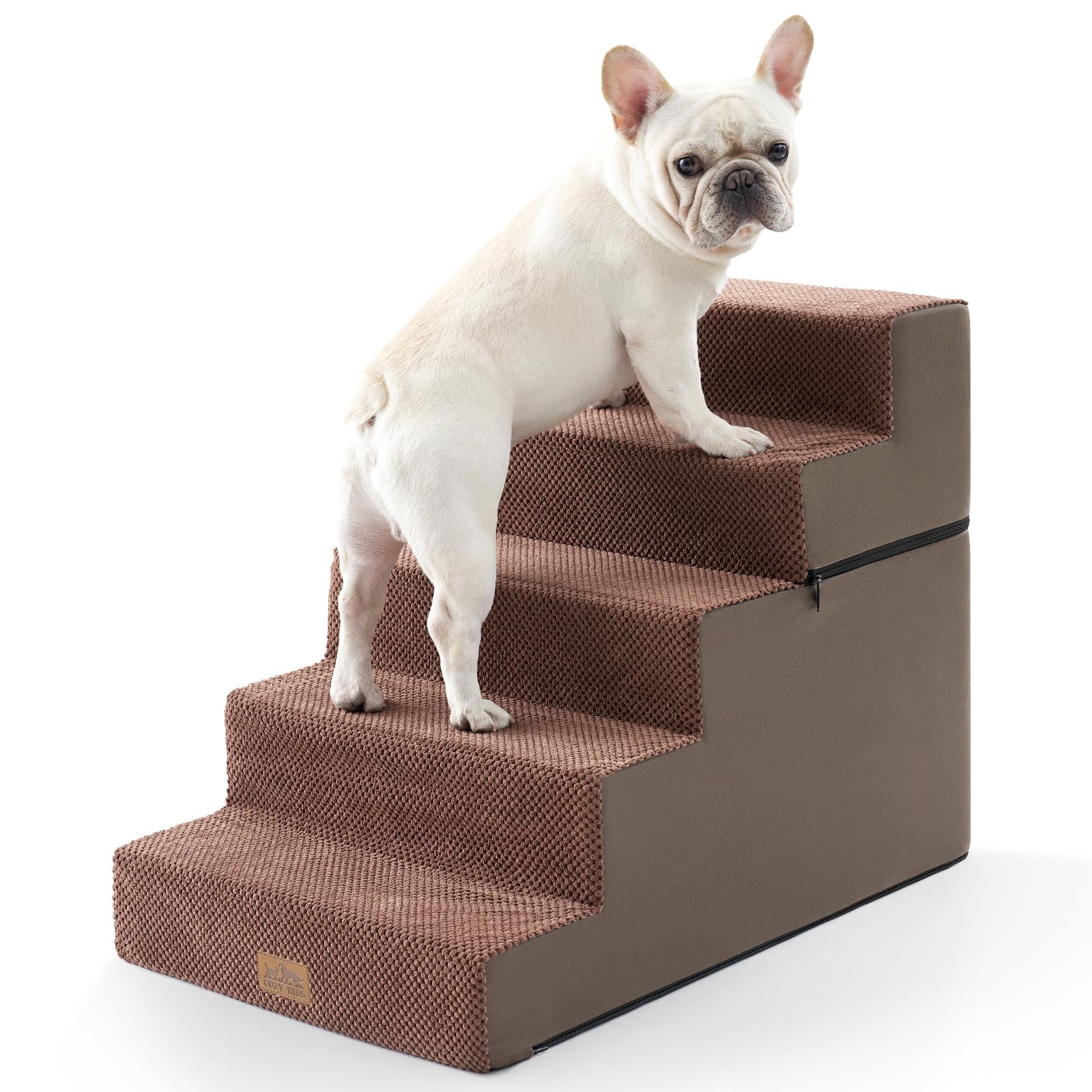 COZY KISS scala per cani di piccola taglia, 5 gradini XL: promo Amazon -24% per un salto di comodità