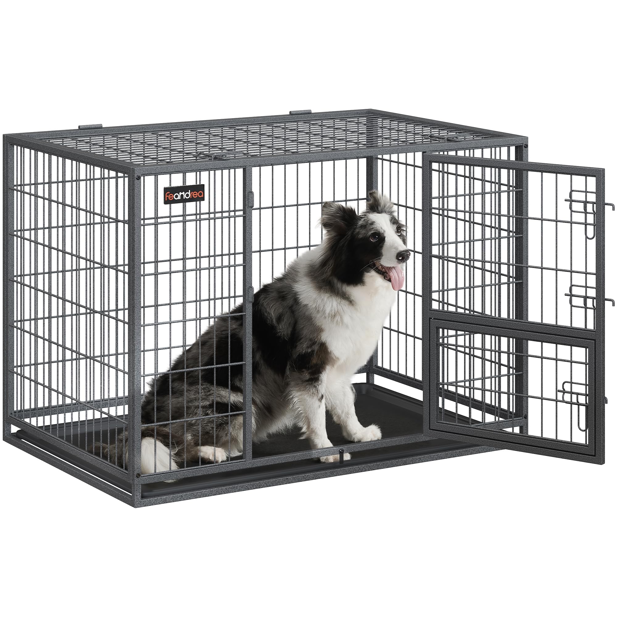 Feandrea gabbia per cani XL in offerta Amazon: doppia porta rimovibile a -31% per comfort e sicurezza