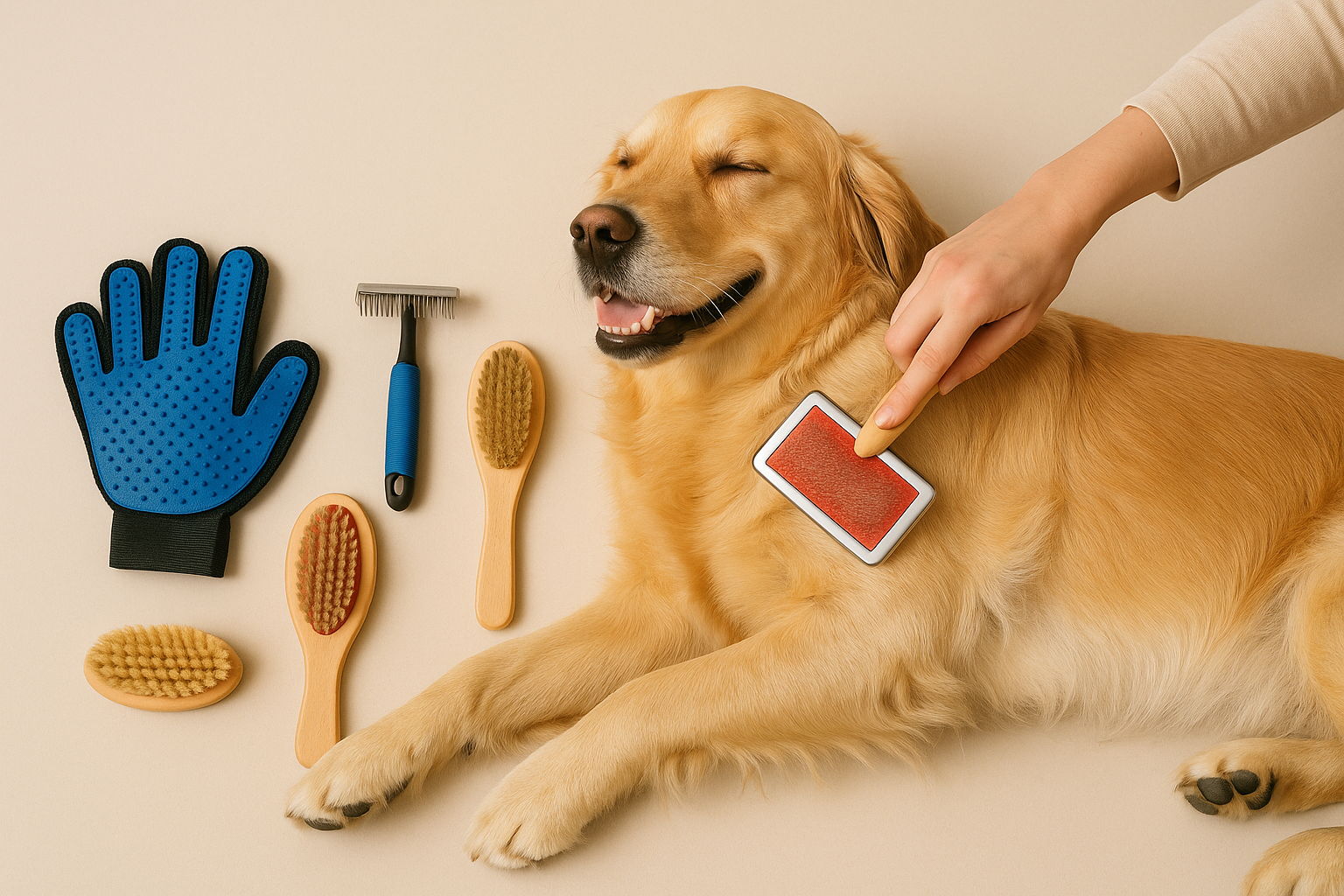 Come scegliere la migliore spazzola per il tuo cane: tipi, materiali e consigli d’uso