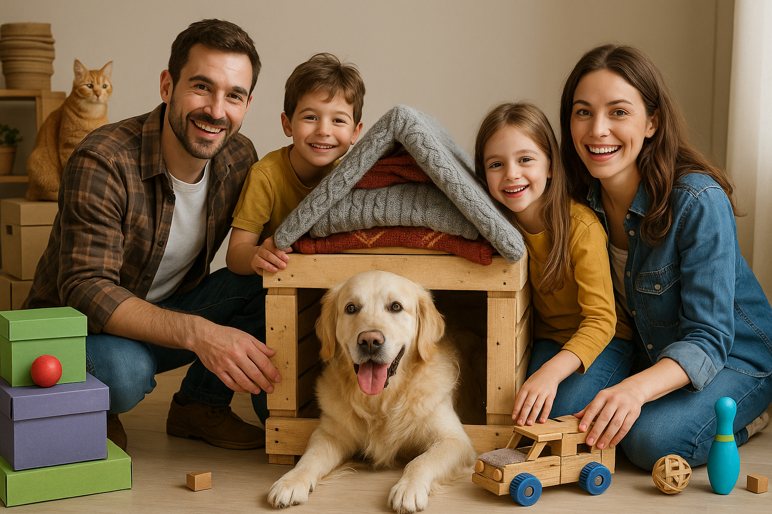 Cani e gatti e il riciclo creativo: come riutilizzare oggetti domestici per giochi e cucce