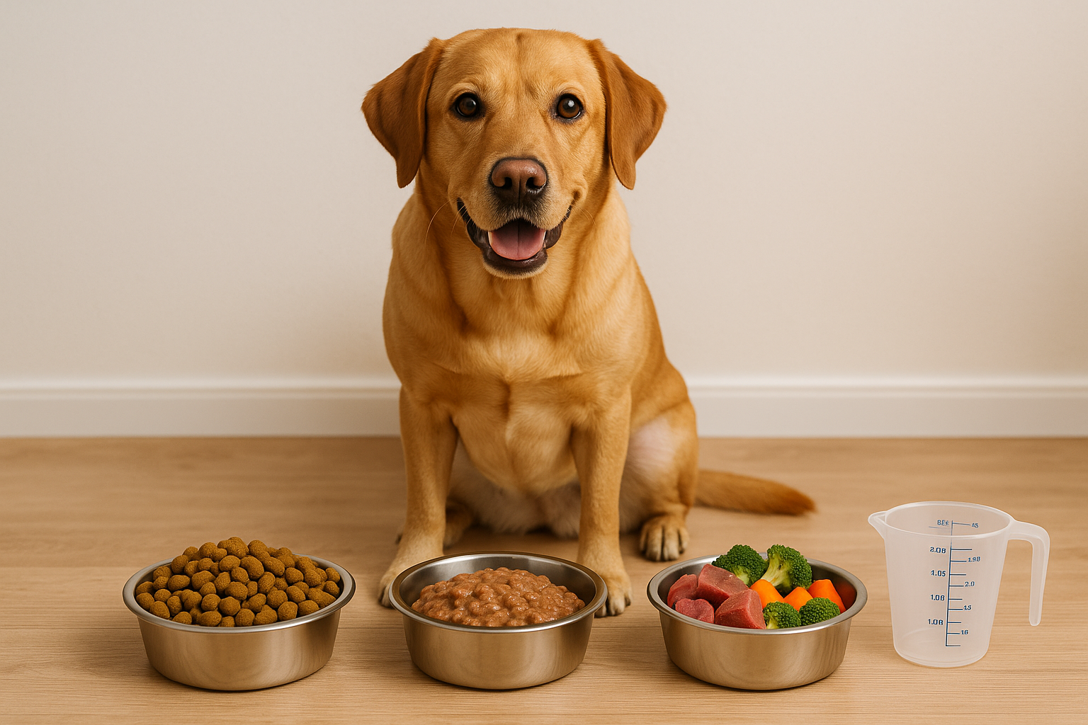 Guida alla tabella dosi di cibo per cani: calcolo delle porzioni in base a peso, età e attività