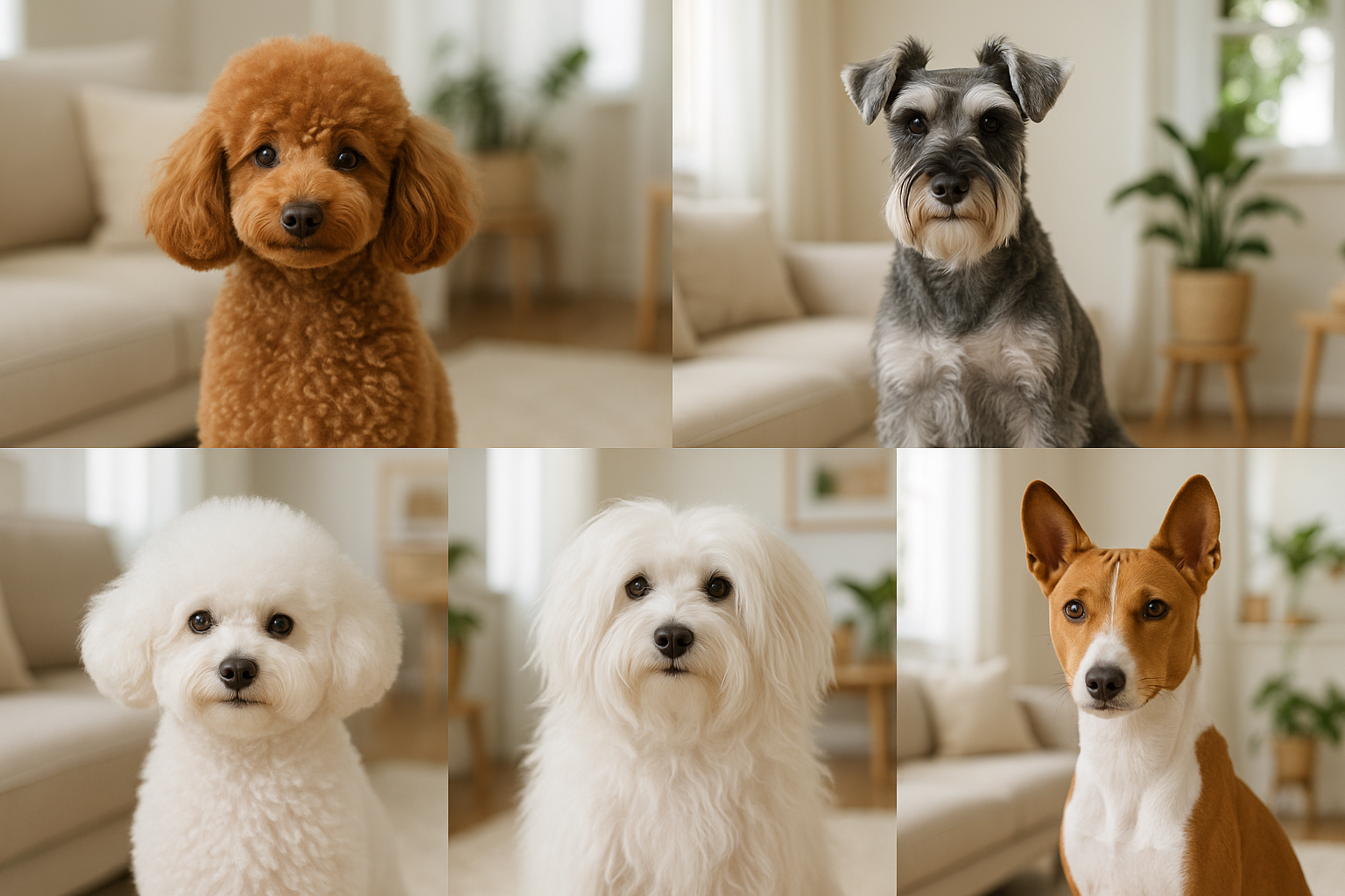 Cani ipoallergenici: top 5 delle razze adatte agli allergici