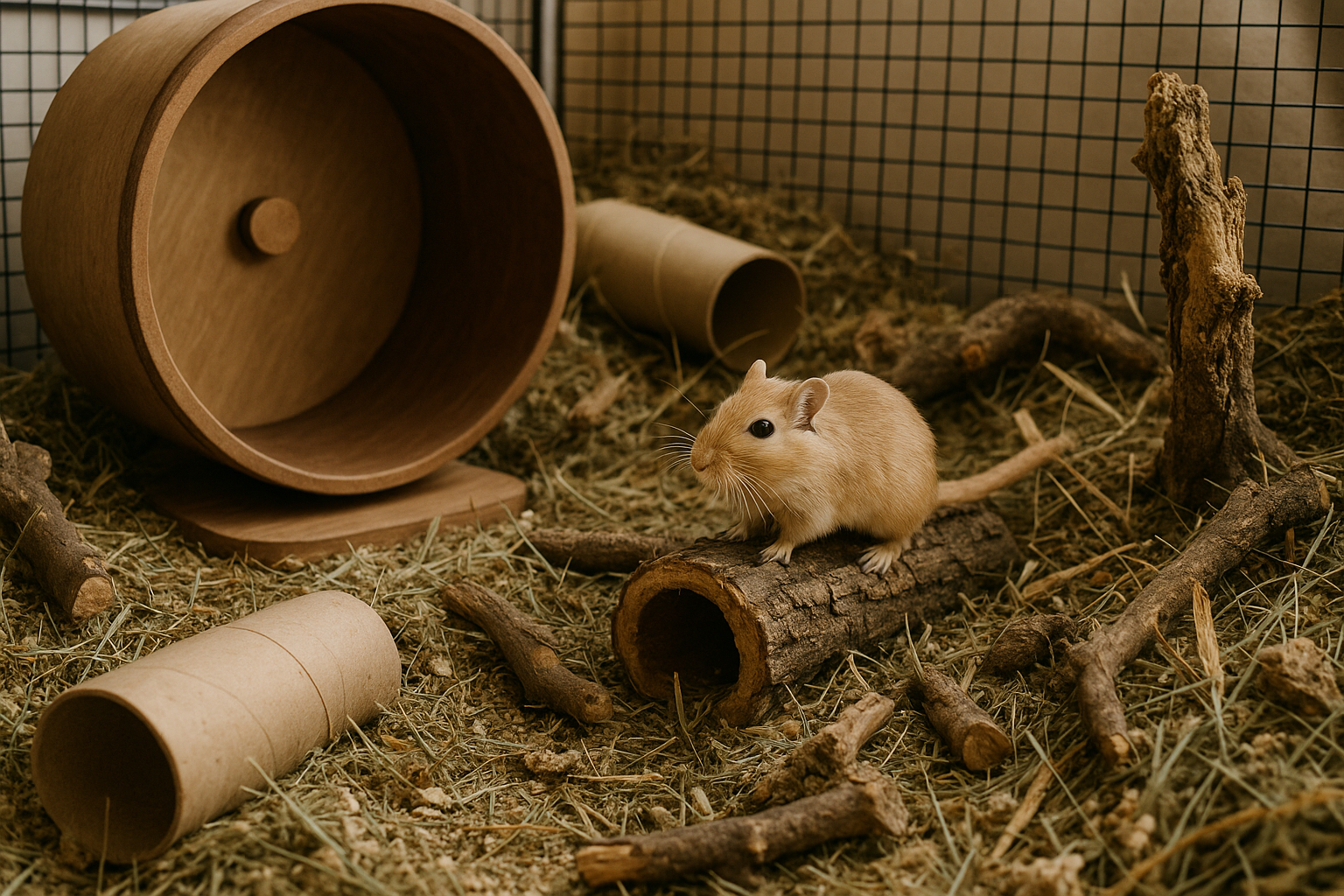 Gerbillo della Mongolia: cura, alloggio e come creare l’habitat perfetto per questo roditore
