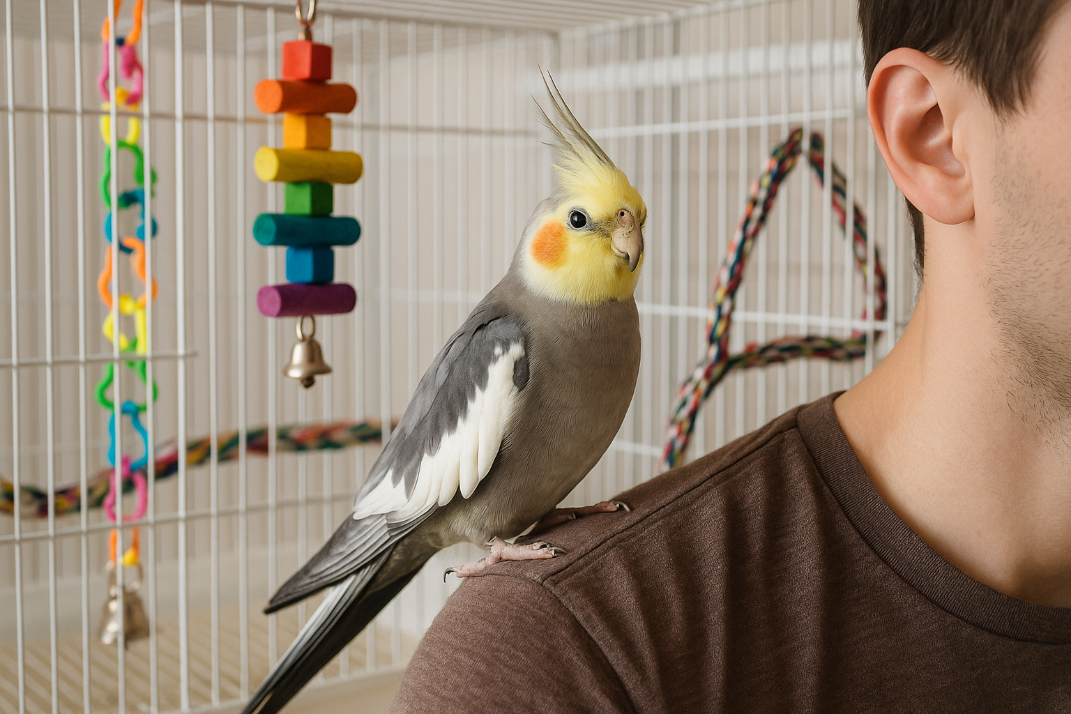 I migliori pappagalli domestici: specie, esigenze e consigli per un’adozione responsabile