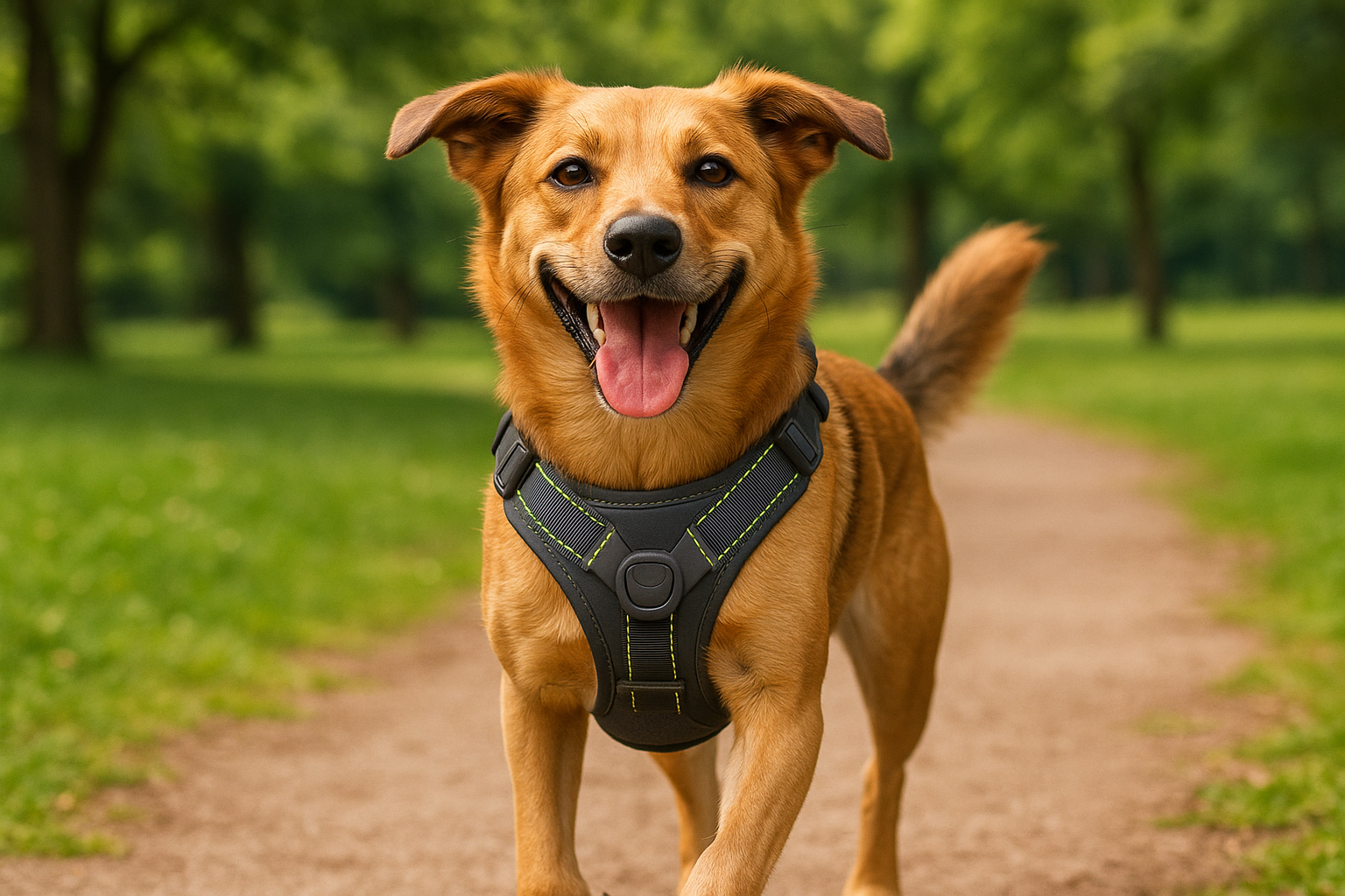 Pettorine per cani di tutte le taglie: come scegliere tra modelli classici, anti-tiro e smart