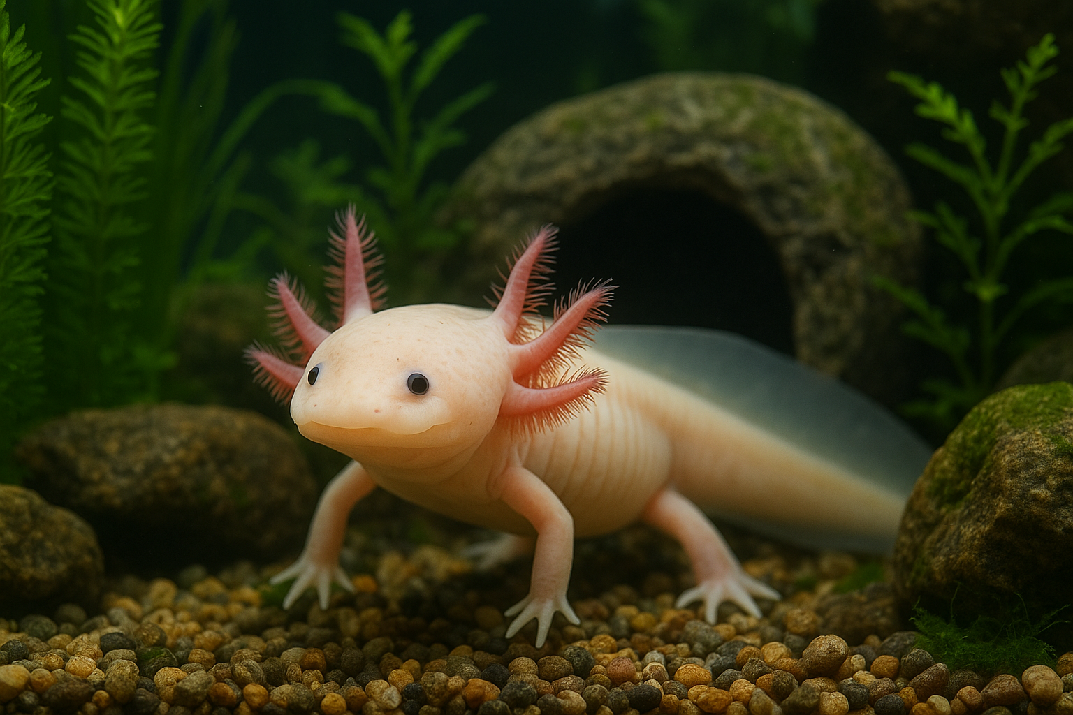 Axolotl: guida pratica a cura, alimentazione e acquaterrario per il pet più insolito