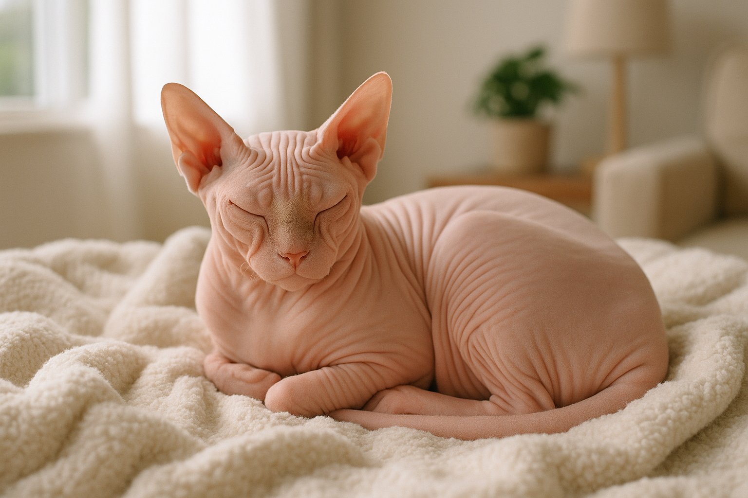 Sphynx: come gestire un gatto senza pelo tra salute, coccole e curiosità