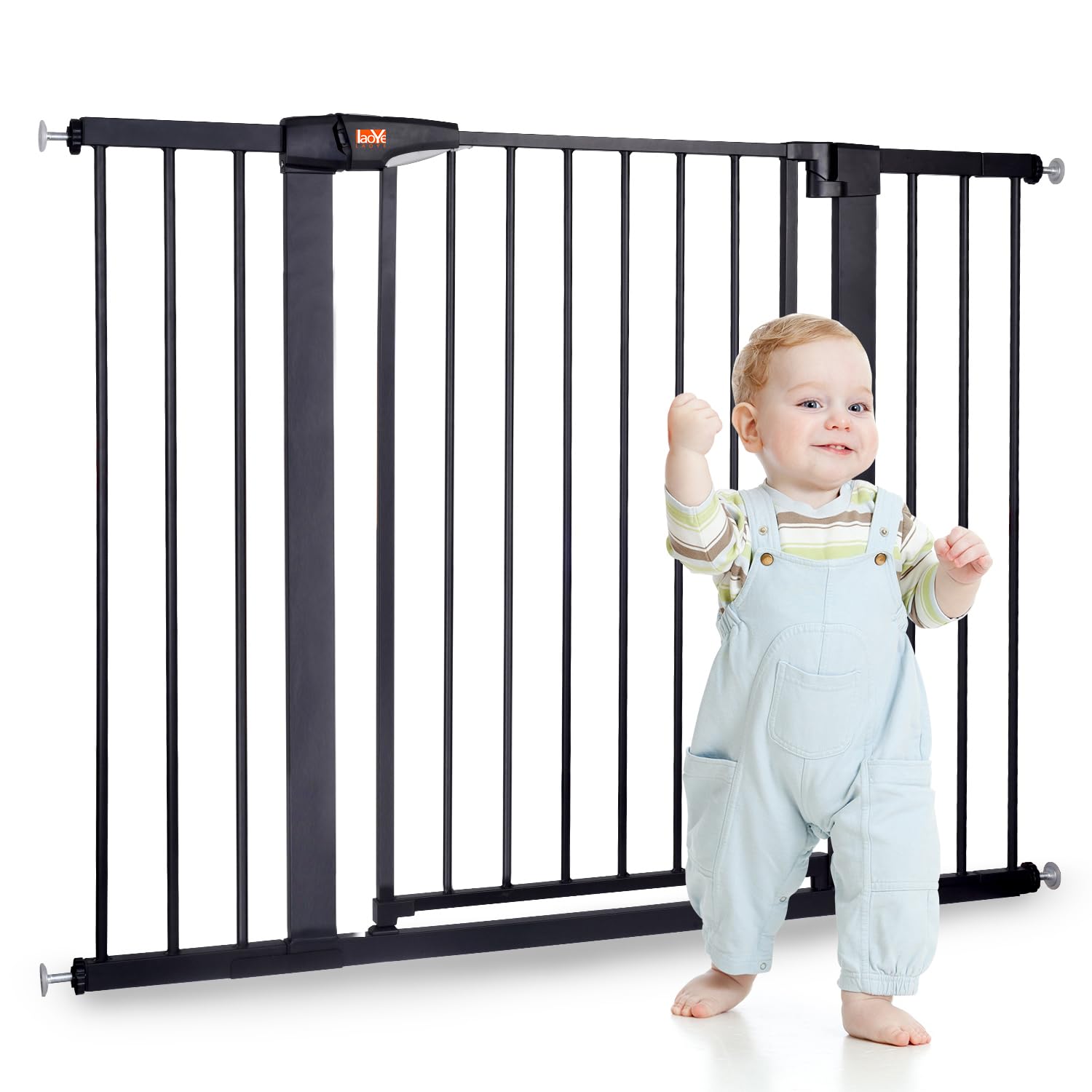 LAOYE cancelletto extra alto per animali e bambini: promo Amazon con il 24% di sconto per sicurezza assoluta in casa