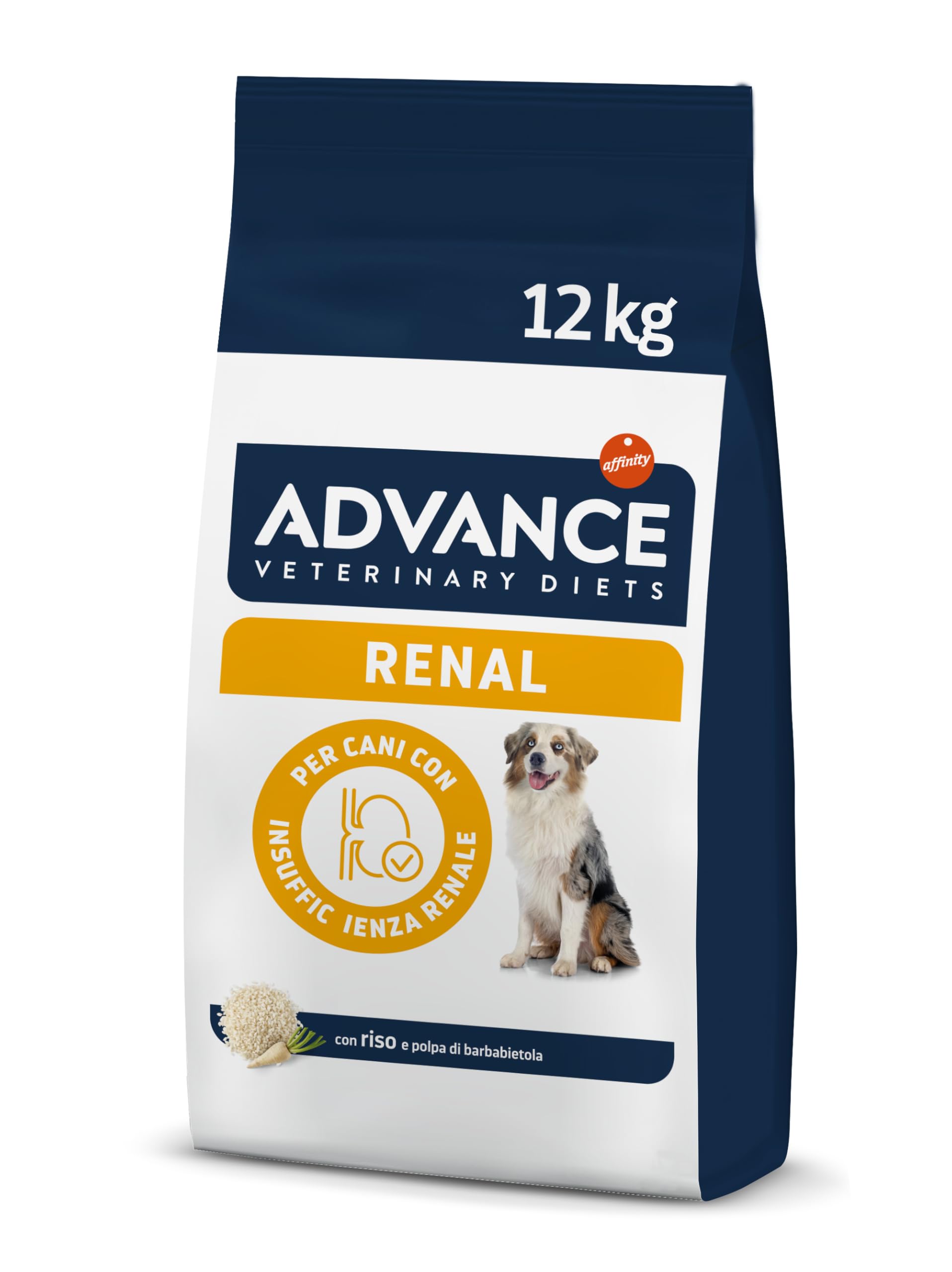 Advance Veterinary Diets Renal per cani 12kg in offerta Amazon: gestione completa dell’insufficienza renale con il 27% di sconto
