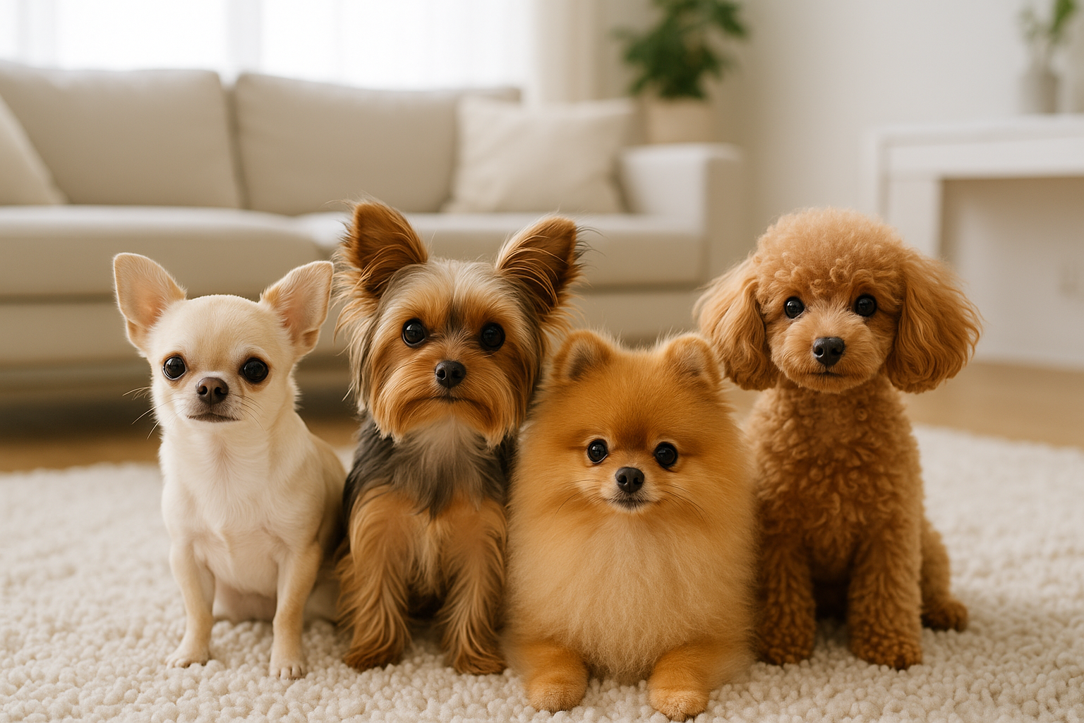 Cani toy e mini: guida alle razze più piccole per la vita in appartamento