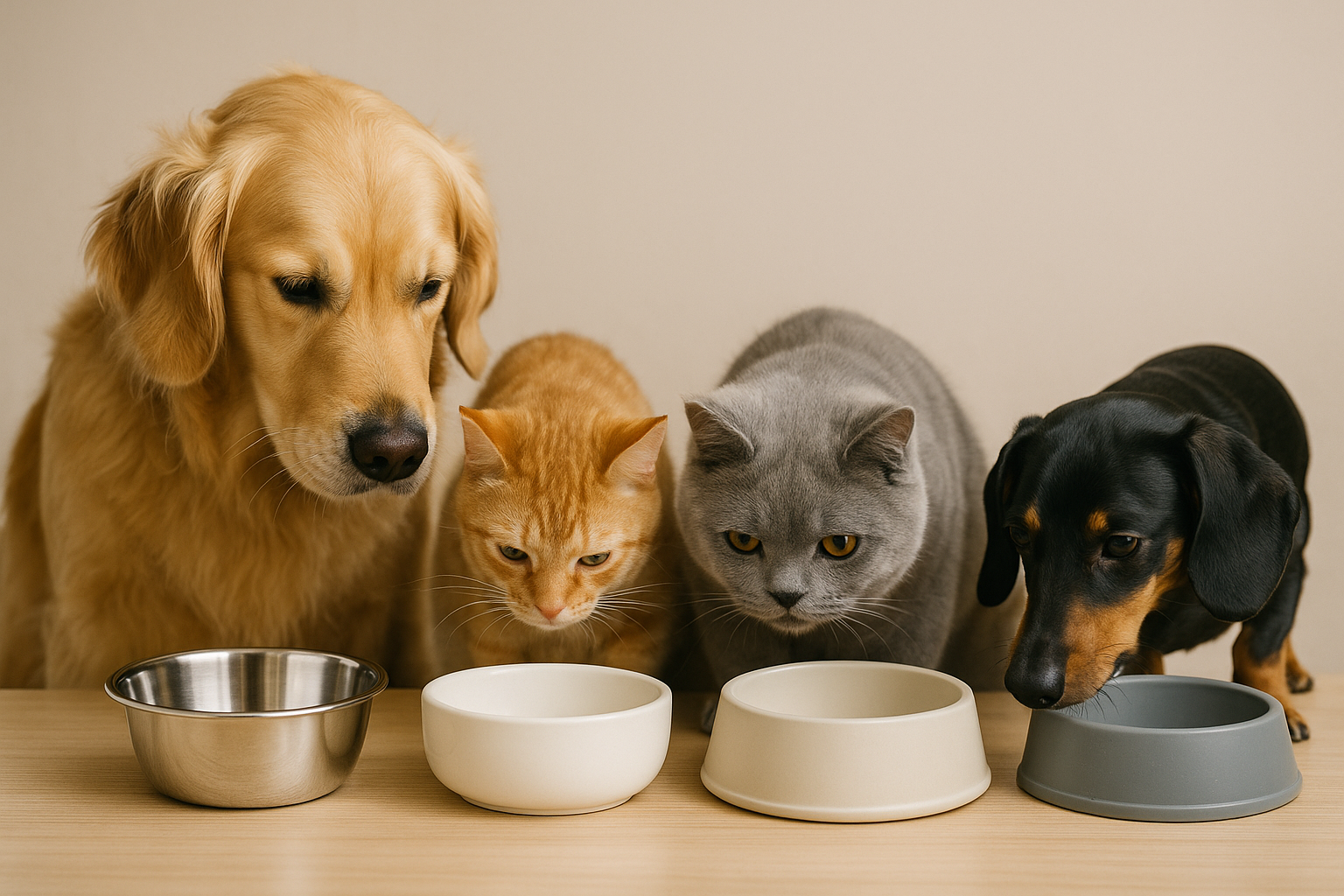 Come scegliere la ciotola giusta per cani e gatti: materiali, forme, anti-ingozzo e igiene