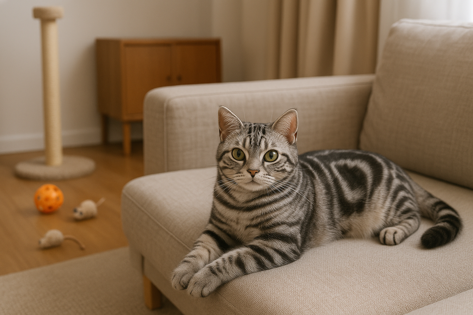 Gatto american shorthair: robustezza, cura del mantello e convivenza in casa