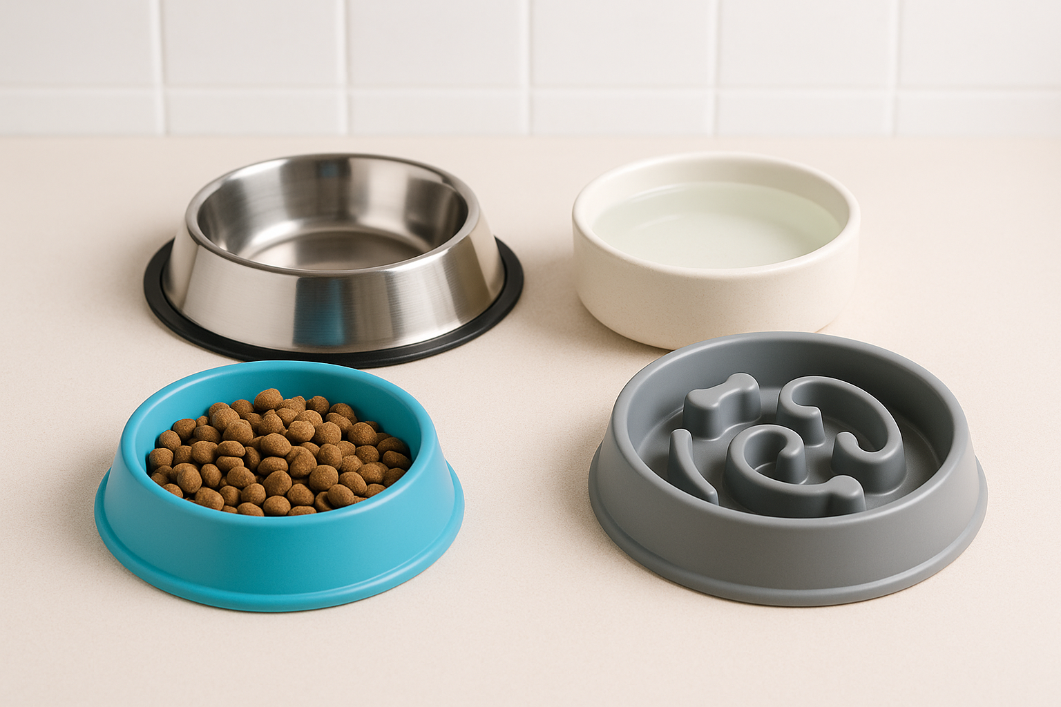 Come scegliere la migliore ciotola per il cane: materiali, forme, difficoltà anti-ingozzo e pulizia