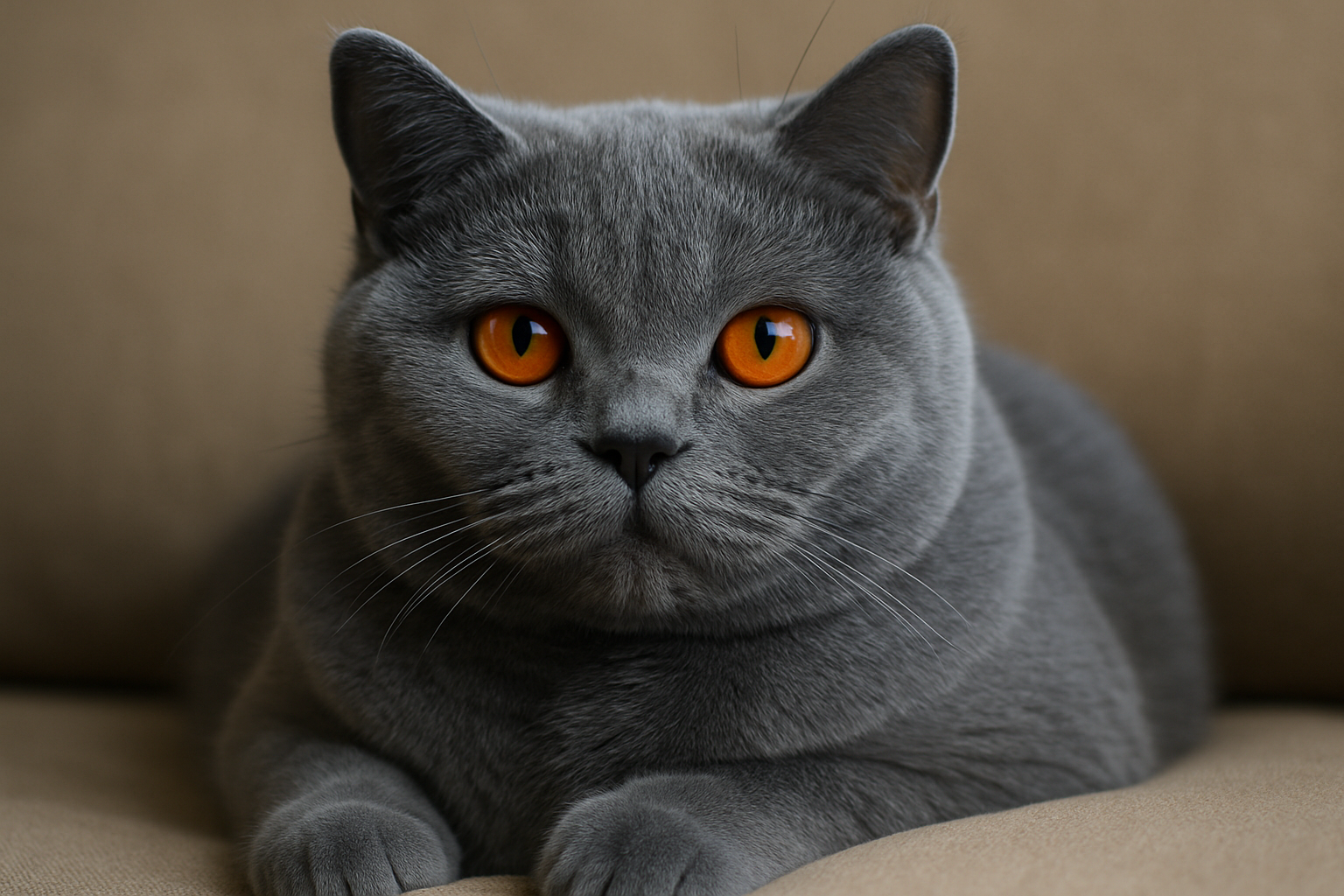 Gatto british shorthair blu: carattere, cura del mantello e consigli pratici