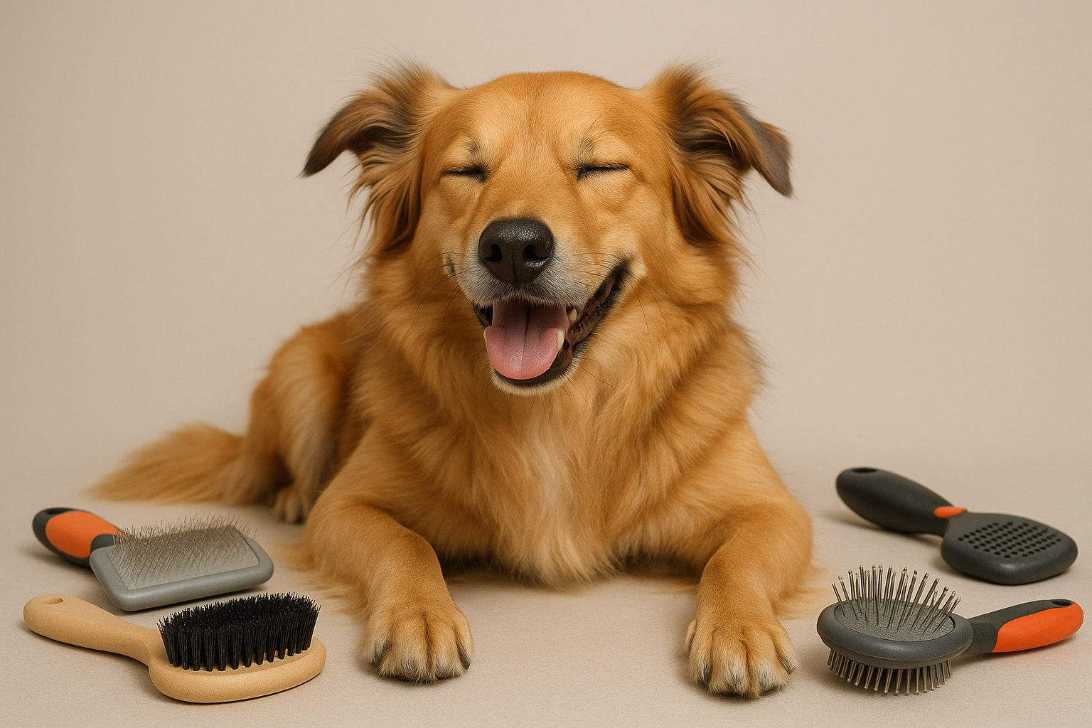 Come scegliere la giusta spazzola per il cane: materiali, uso e manutenzione