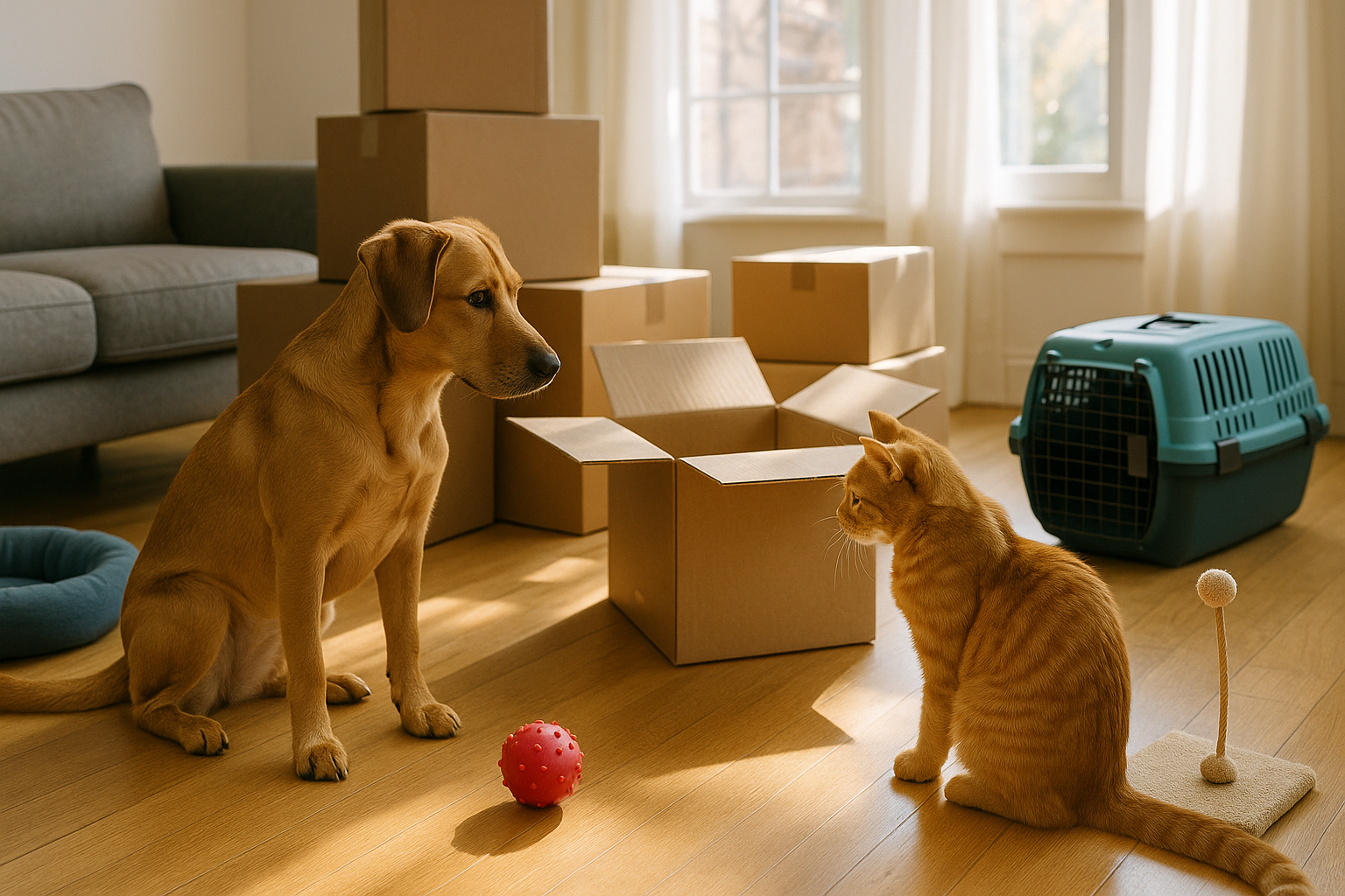 Animali domestici e traslochi: strategie per una transizione serena di cani, gatti e altri pet