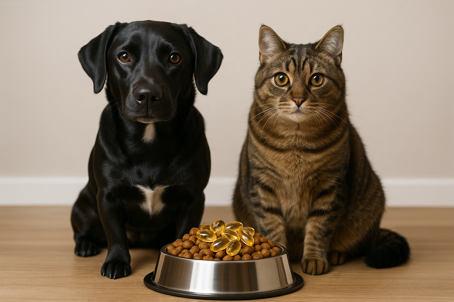 Come scegliere il miglior integratore di omega 3 per cani e gatti: guida a benefici, dosi e sicurezza