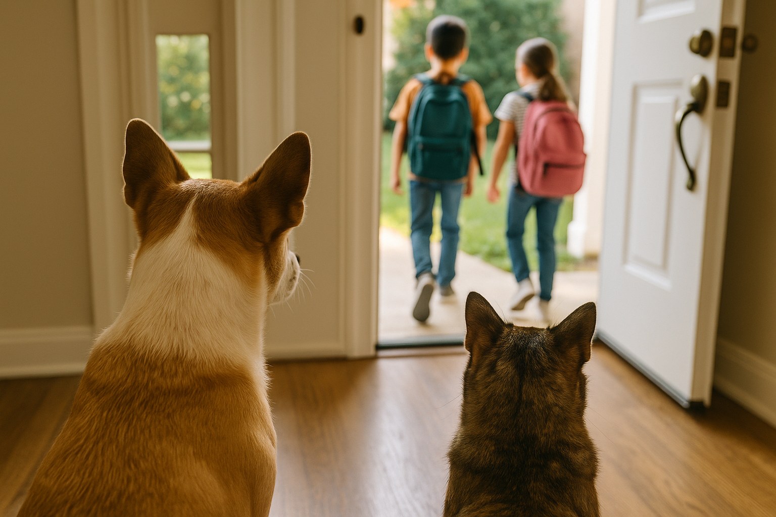 Rientro a scuola e routine familiare: come aiutare cani e gatti ad affrontare il cambiamento senza stress