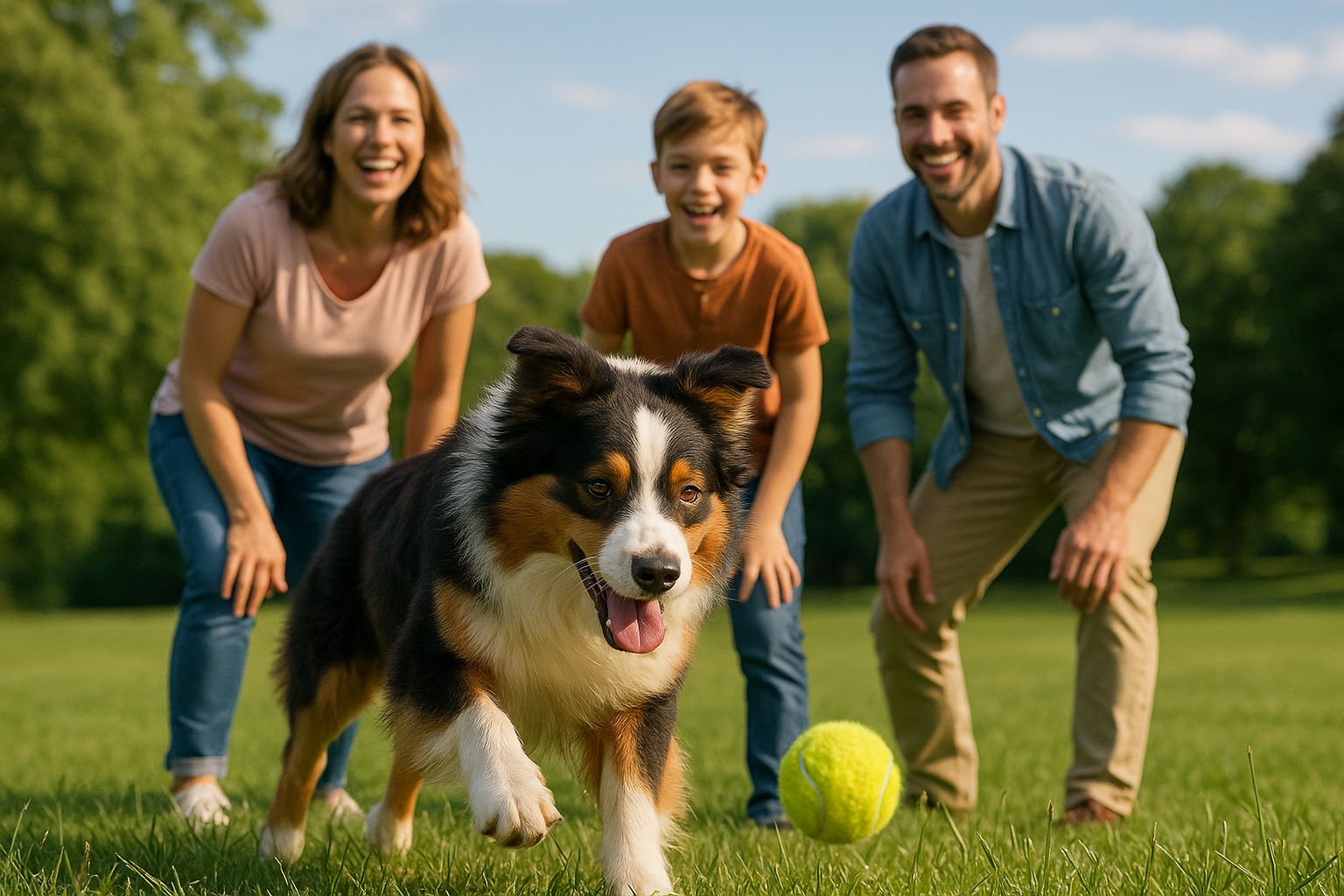 Cane Australian shepherd: storia, carattere e consigli per la gestione di una razza energica