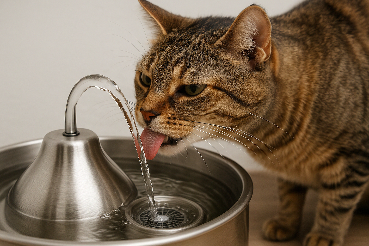 Come scegliere la miglior fontanella per gatti: materiali, silenziosità e benefici per la salute felina