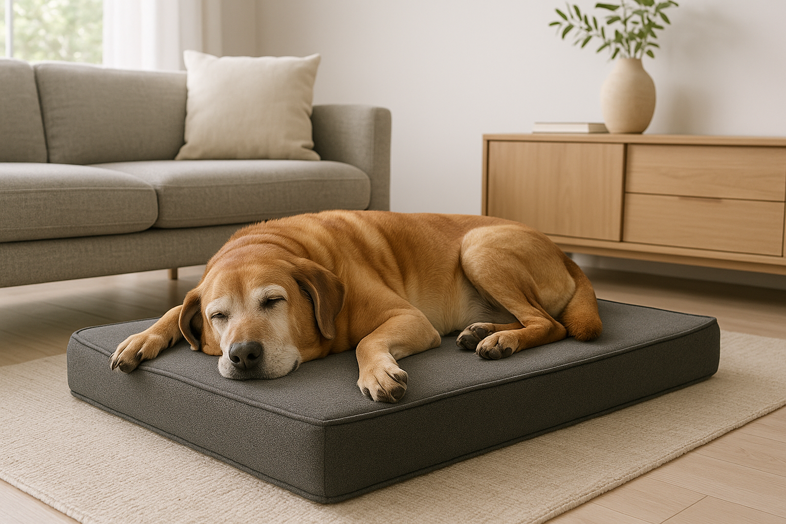 Cucce per cani ortopediche: come scegliere il modello migliore per la salute articolare