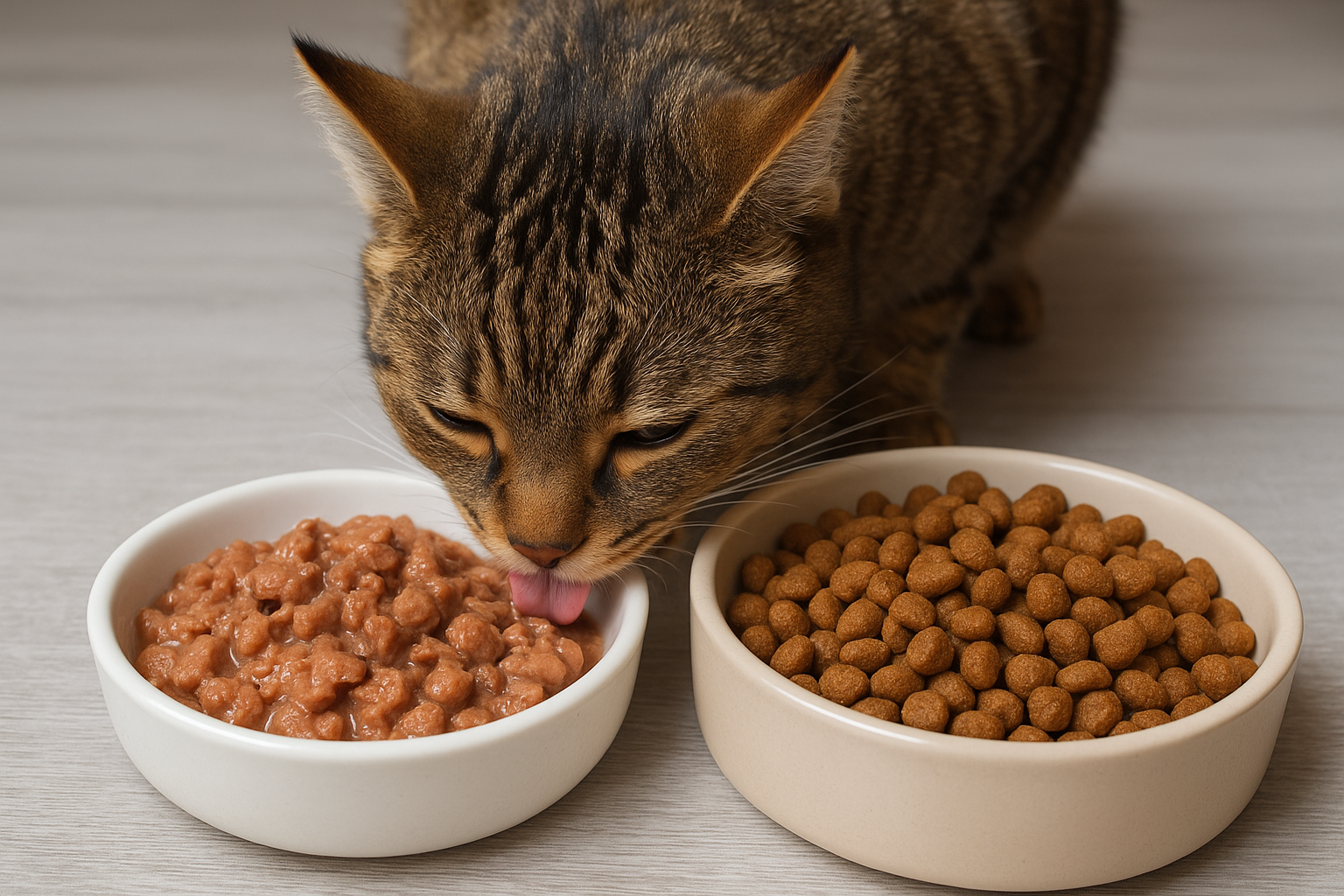 Mangime umido o secco per gatti: come scegliere in base a età, salute e preferenze