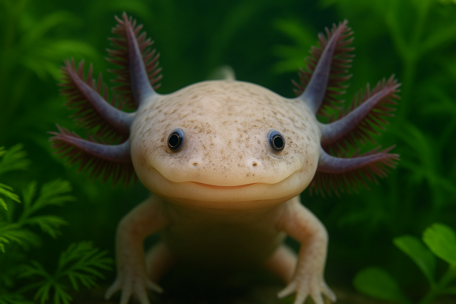 Pesce axolotl domestico: curiosità sulla salamandra sorridente