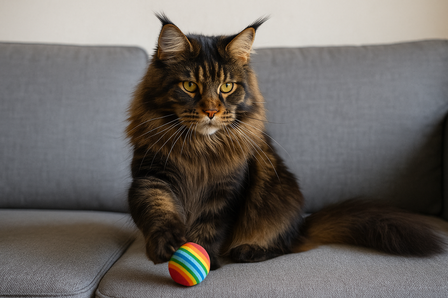 Maine coon: consigli per la cura, alimentazione e toelettatura della razza gigante