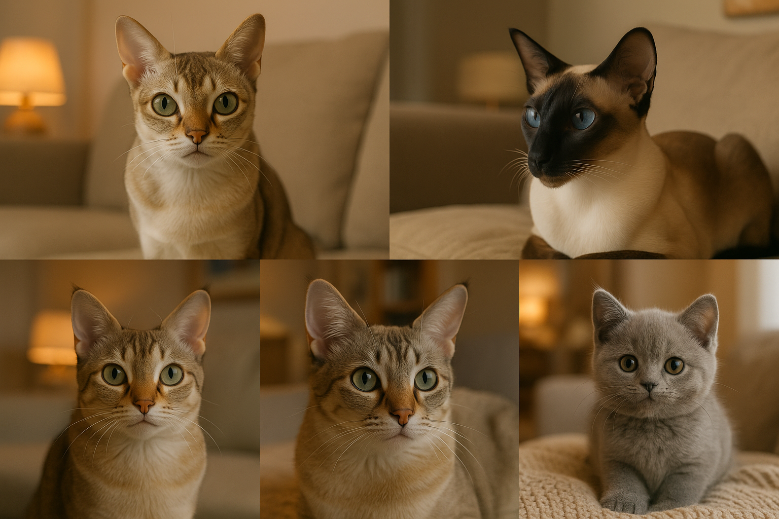 Orientarsi tra le razze di gatti piccoli: top 5 felini perfetti per appartamento