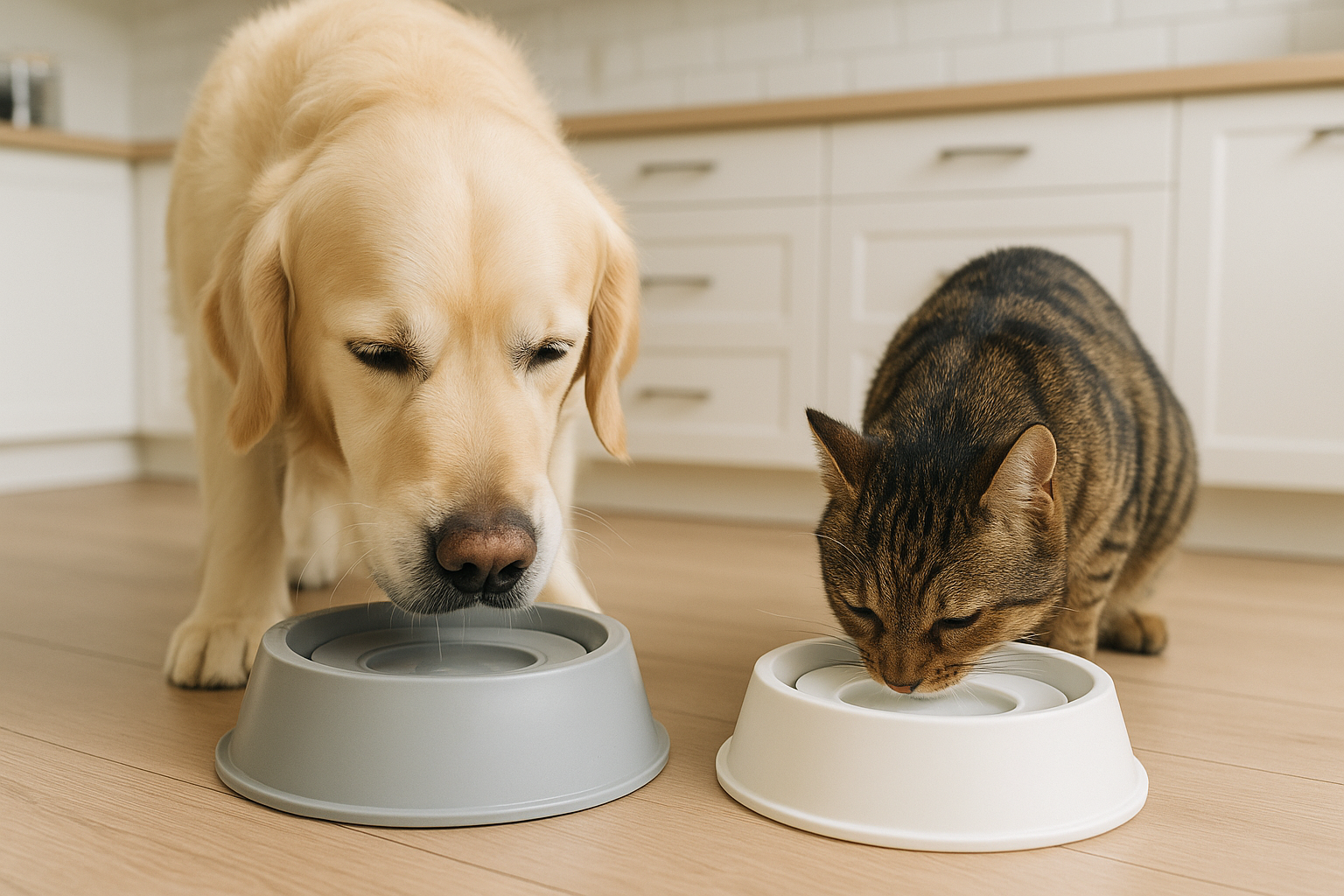 Come scegliere la ciotola perfetta per cani e gatti: materiali, praticità e igiene quotidiana