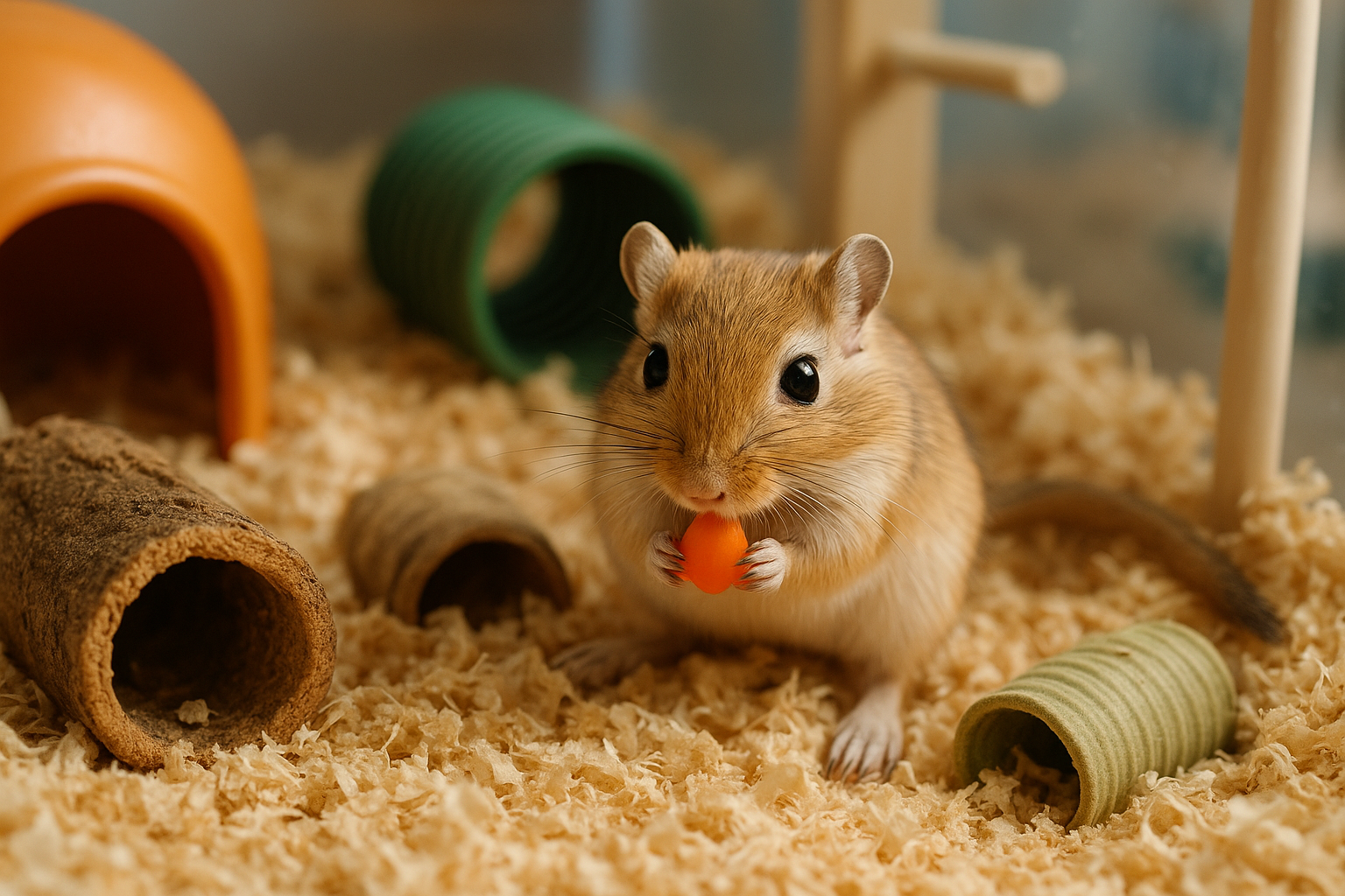 Il gerbillo: guida completa per neofiti tra socialità, alimentazione e benessere