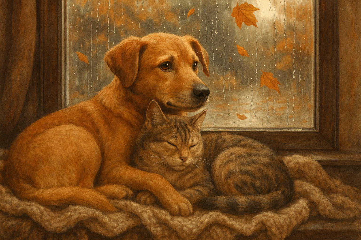 Animali domestici e cambi stagione: come proteggere cani e gatti dai primi freddi