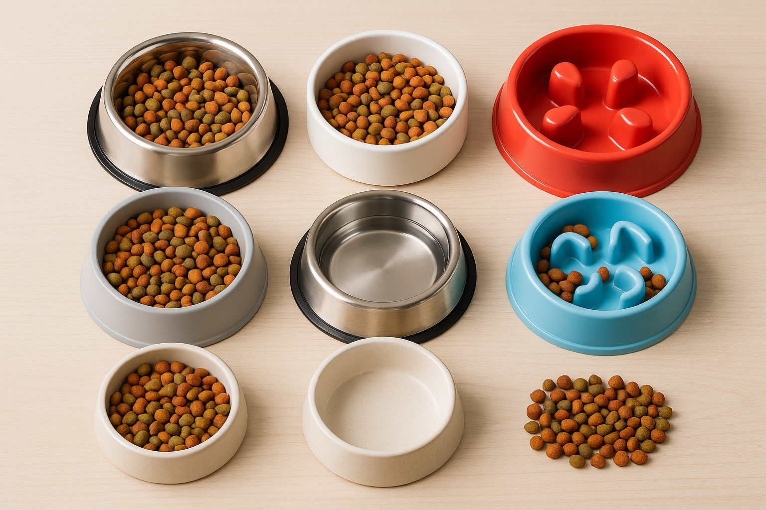 Come scegliere la migliore ciotola per cani e gatti: materiali, anti-ingozzo, pulizia